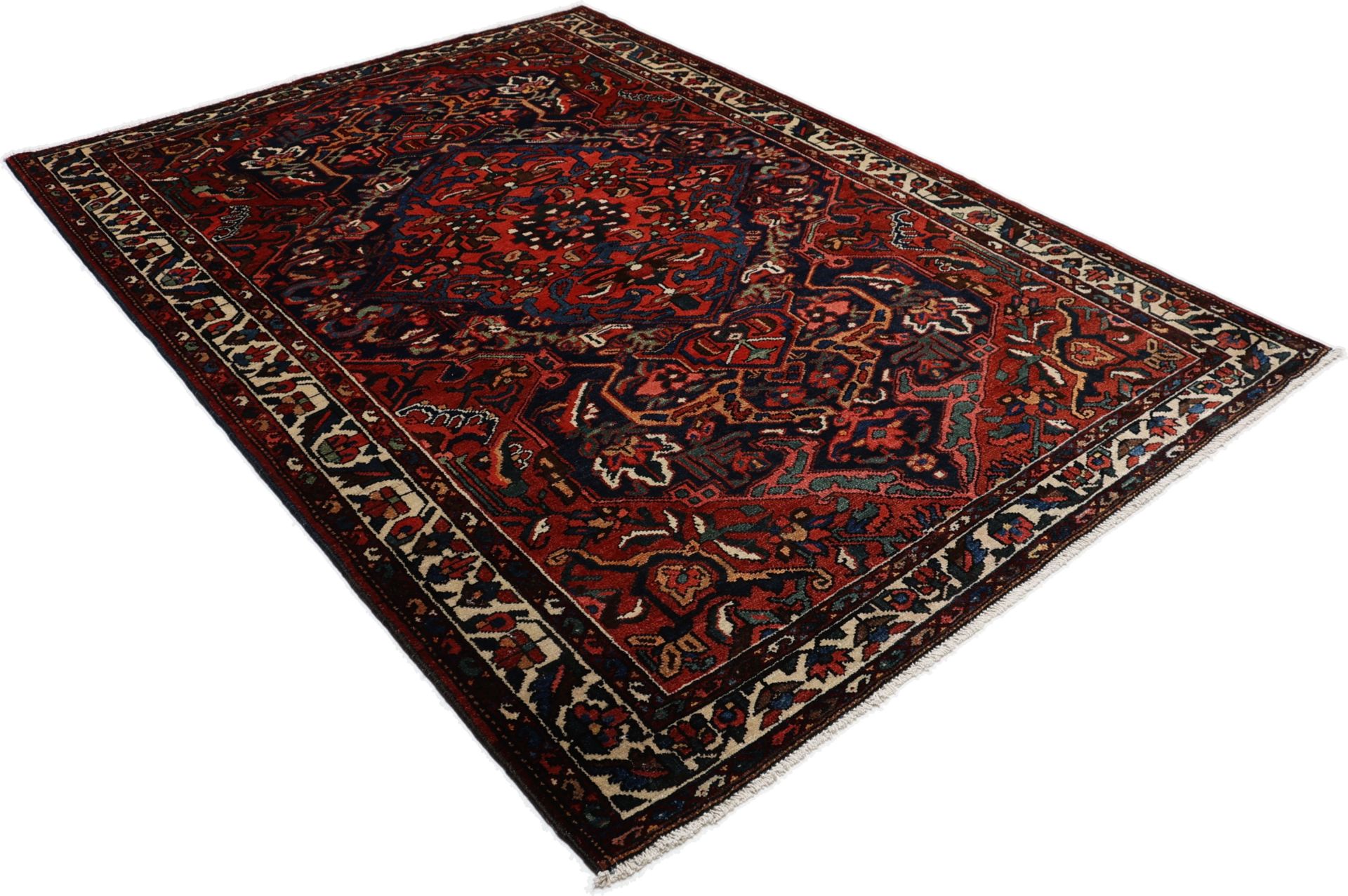 Bakhtiari Perserteppich aus Iran, 150 × 214 cm