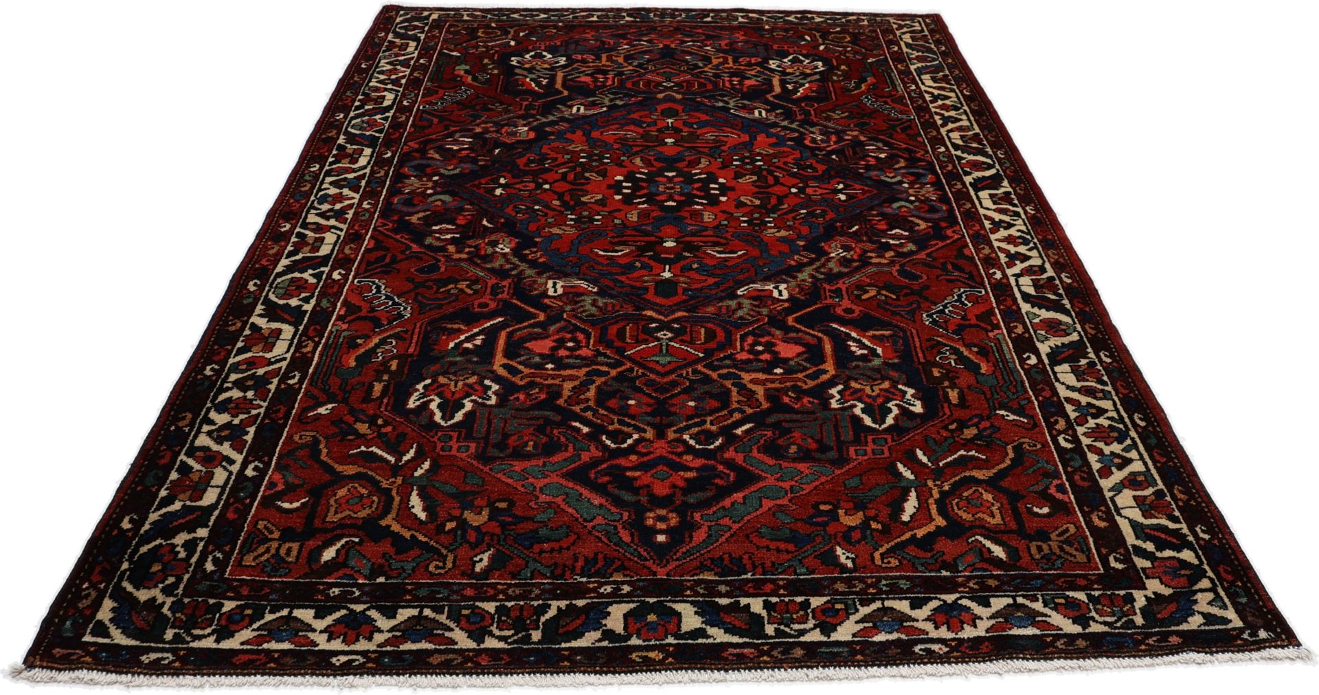 Bakhtiari Perserteppich aus Iran, 150 × 214 cm