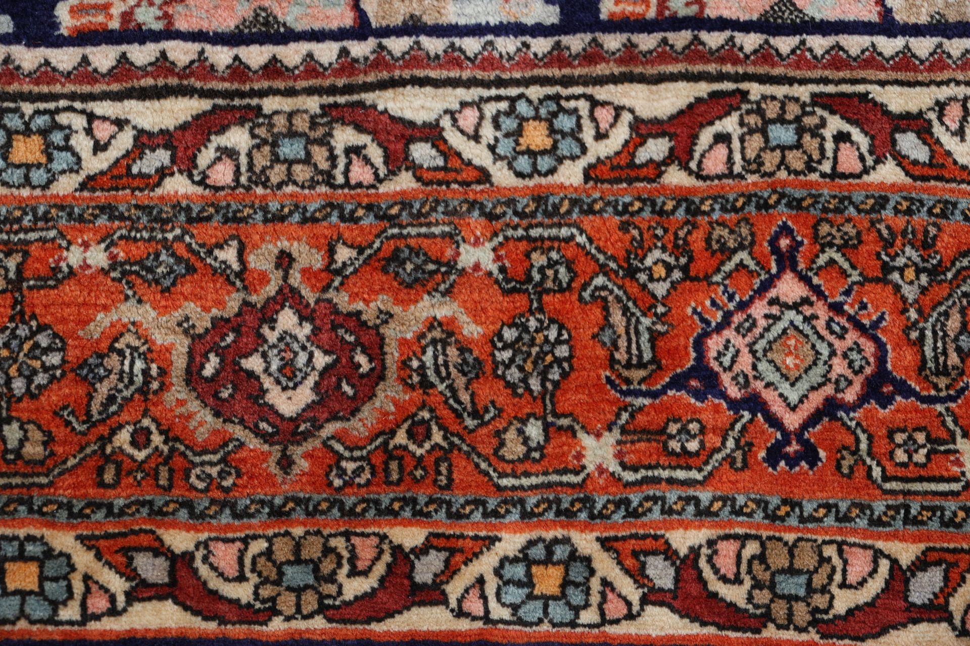 Bijar Perserteppich aus Iran, 254 × 343 cm