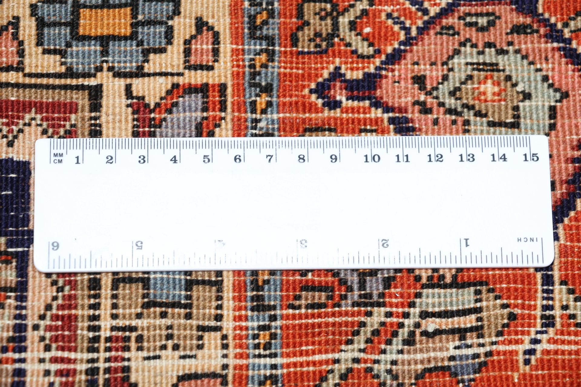 Bijar Perserteppich aus Iran, 254 × 343 cm