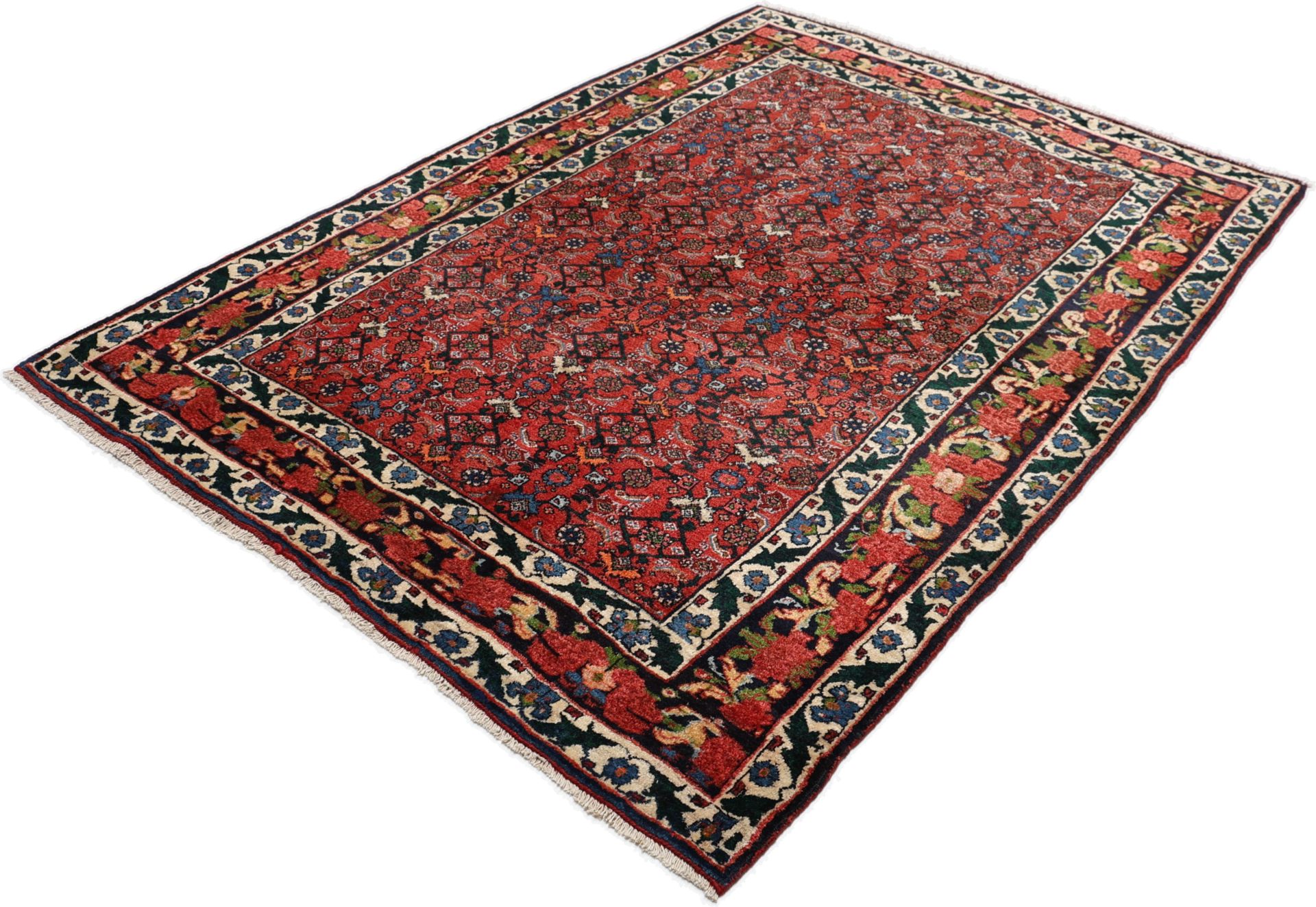Bijar Perserteppich aus Iran, 147 × 210 cm