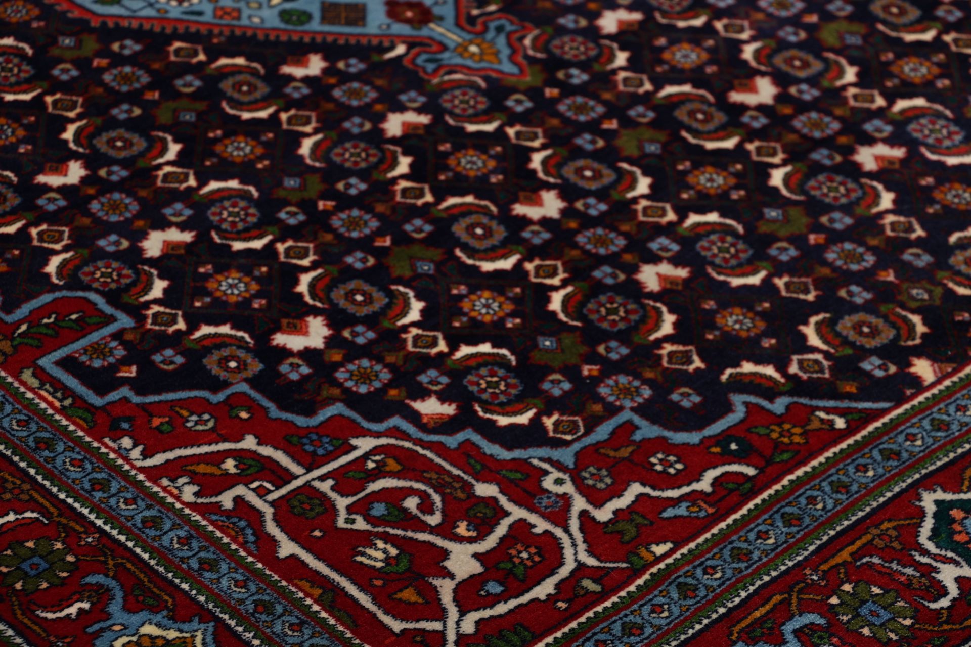 Handgeknüpfter Bijar Perserteppich 140 × 210 cm