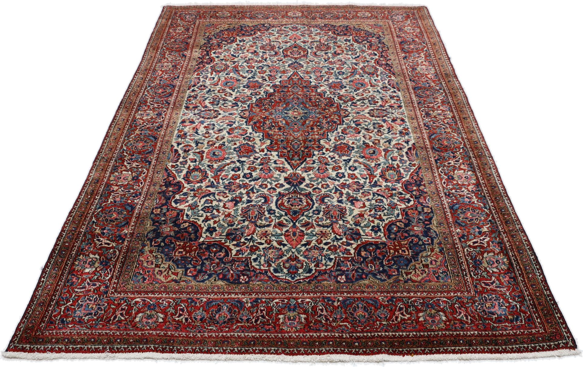 Antiker Perserteppich, 130 × 210 cm, Wolle