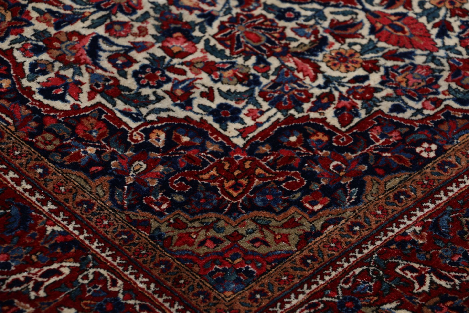 Antiker Perserteppich, 130 × 210 cm, Wolle
