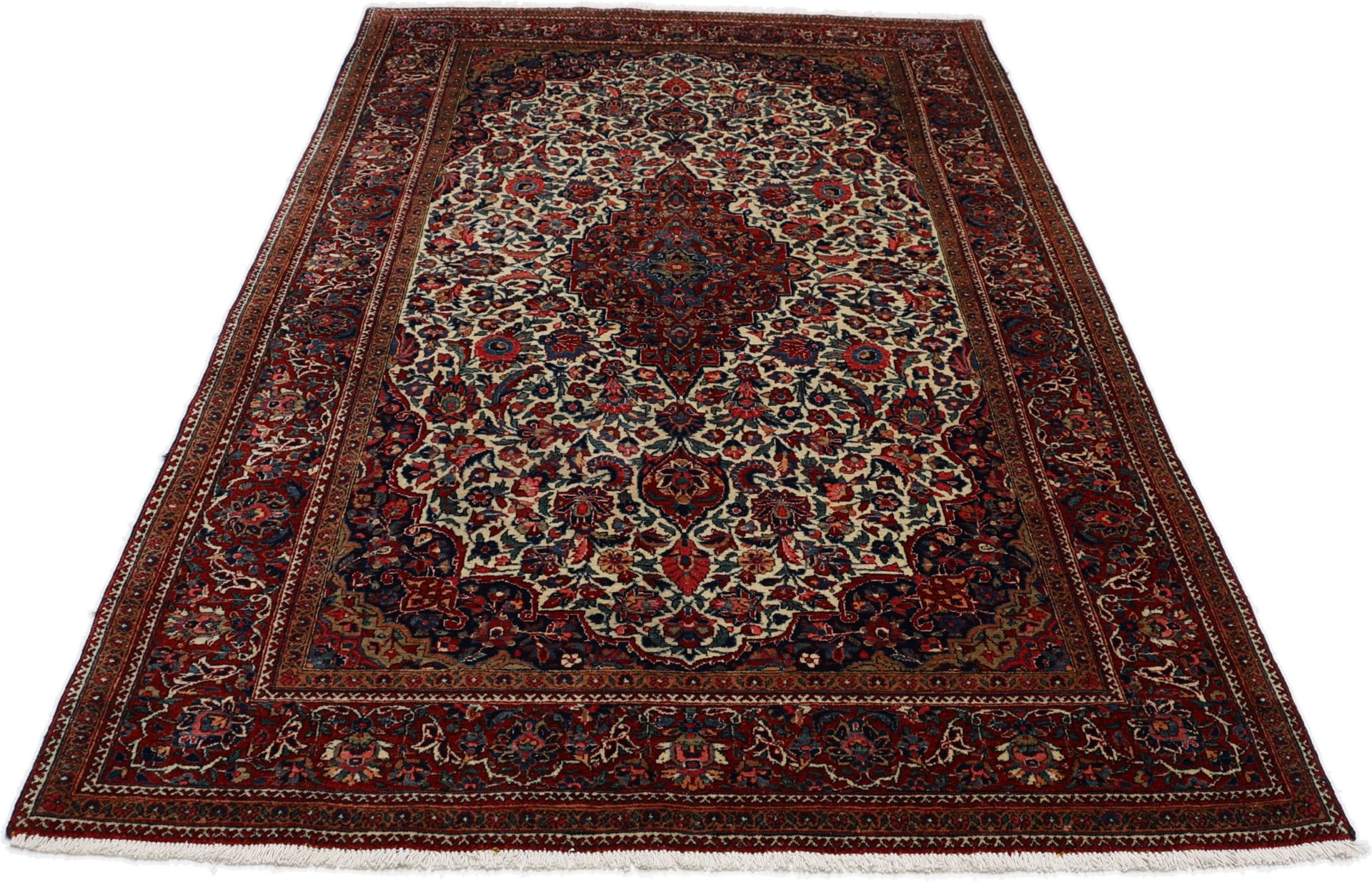 Antiker Perserteppich, 130 × 210 cm, Wolle