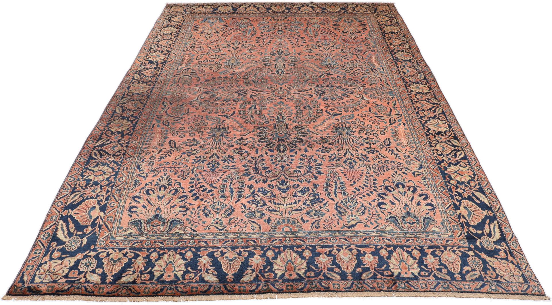 Antiker Sarough Perserteppich aus Iran, 233 × 342 cm