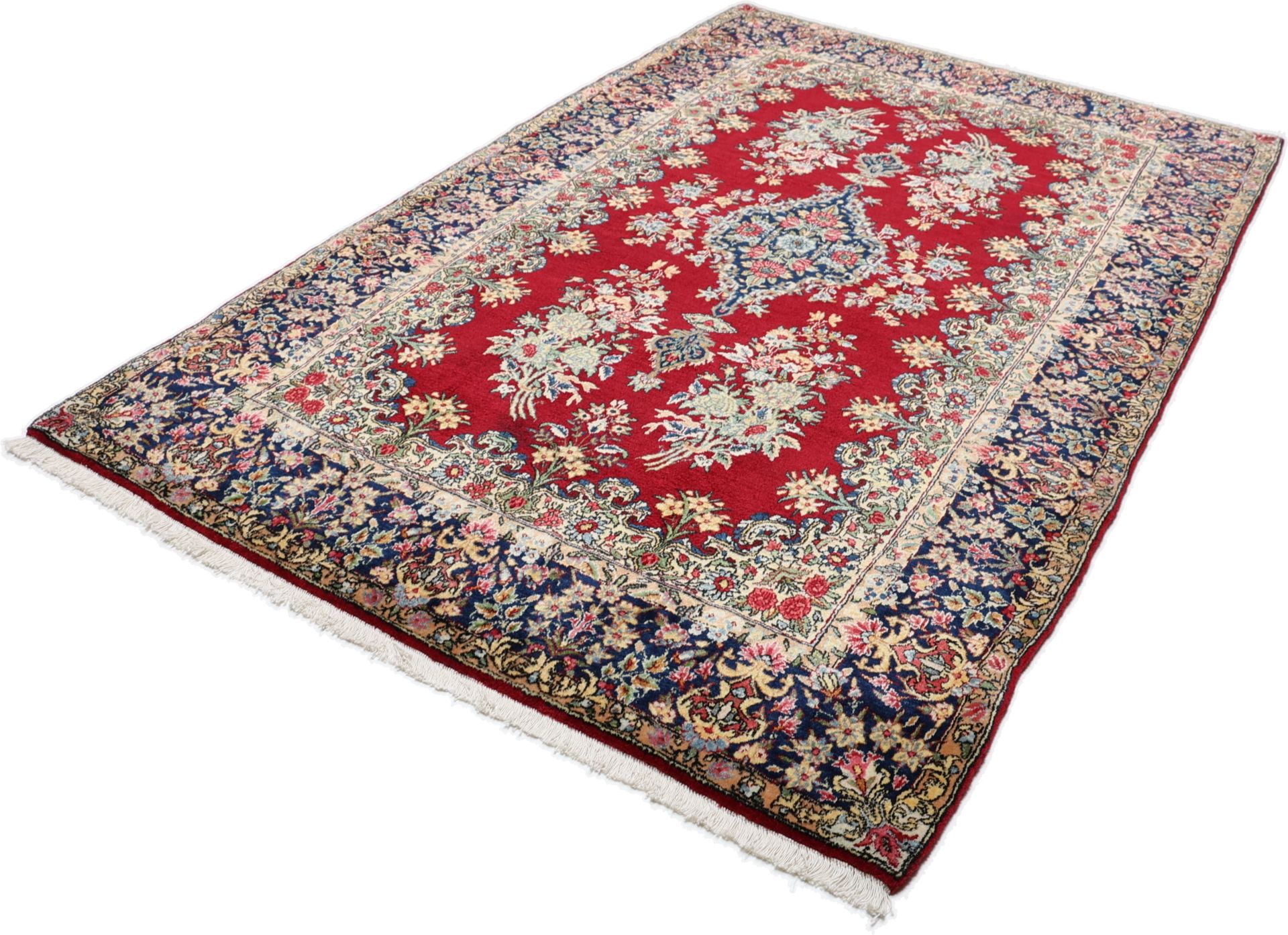 perserteppich-kirman-143-x-222-cm-schurwolle-handgeknupft-5 Kerman Perserteppich aus Iran, 143 × 222 cm