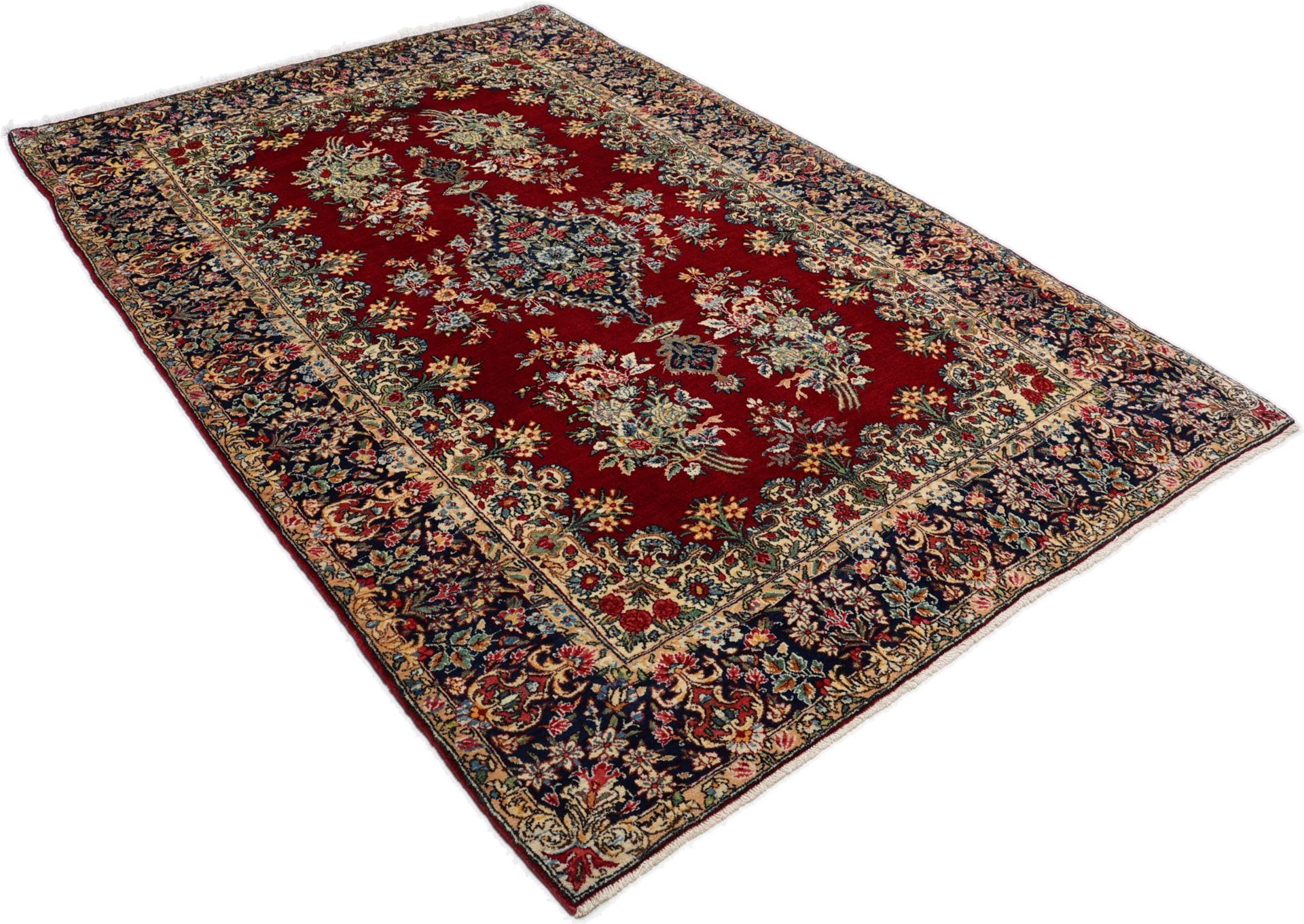 perserteppich-kirman-143-x-222-cm-schurwolle-handgeknupft-7 Kerman Perserteppich aus Iran, 143 × 222 cm