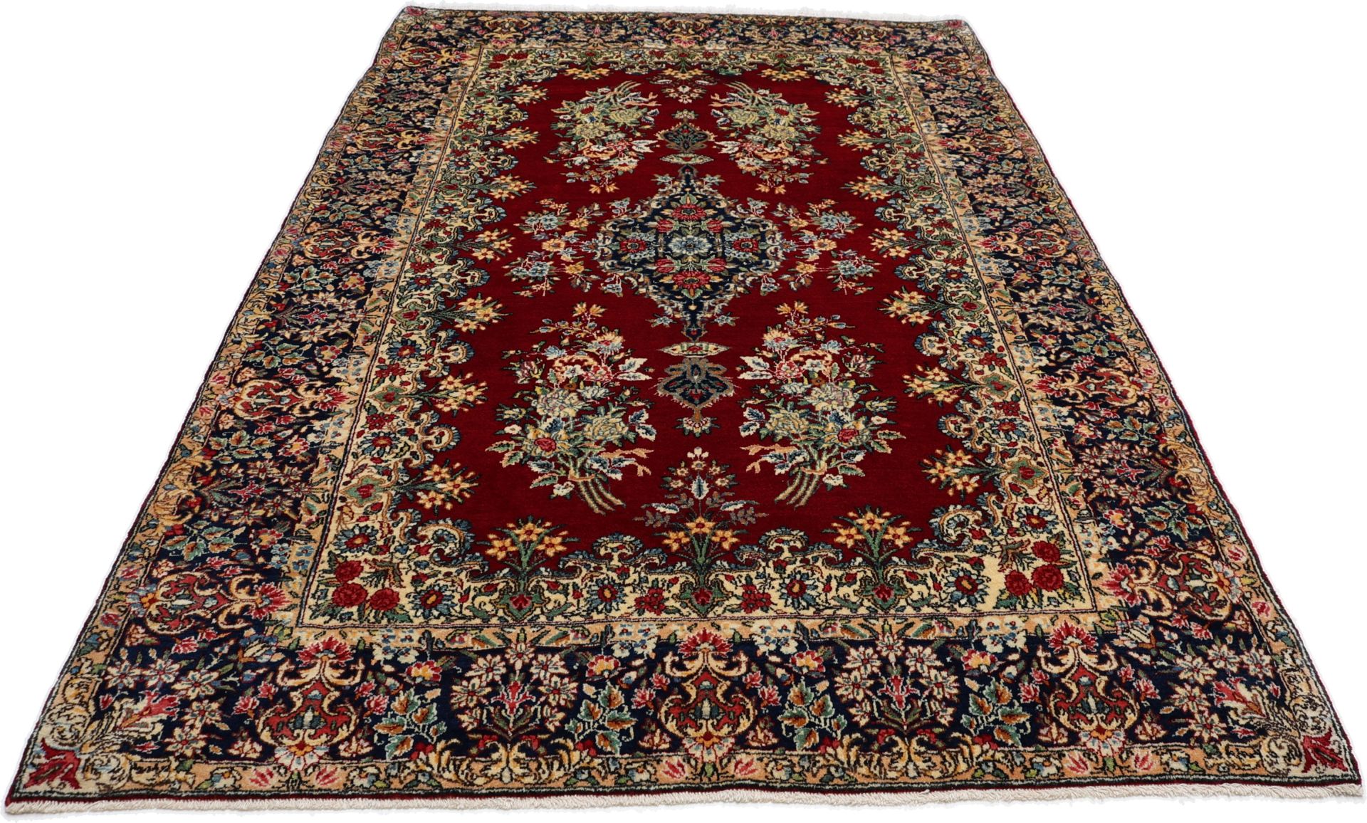 perserteppich-kirman-143-x-222-cm-schurwolle-handgeknupft-15 Kerman Perserteppich aus Iran, 143 × 222 cm