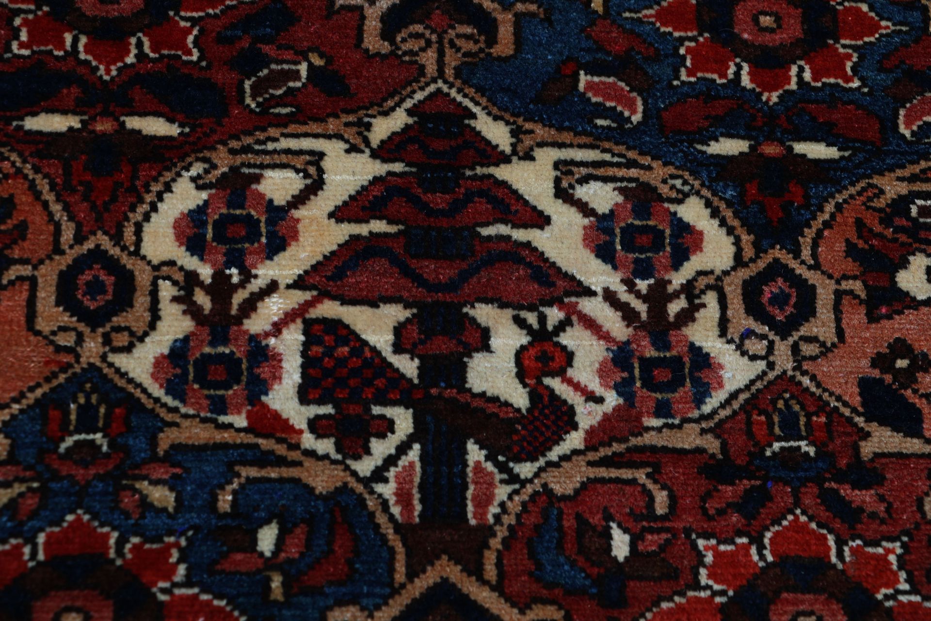 Bakhtiari Perserteppich antik, 148 × 218 cm, Wolle