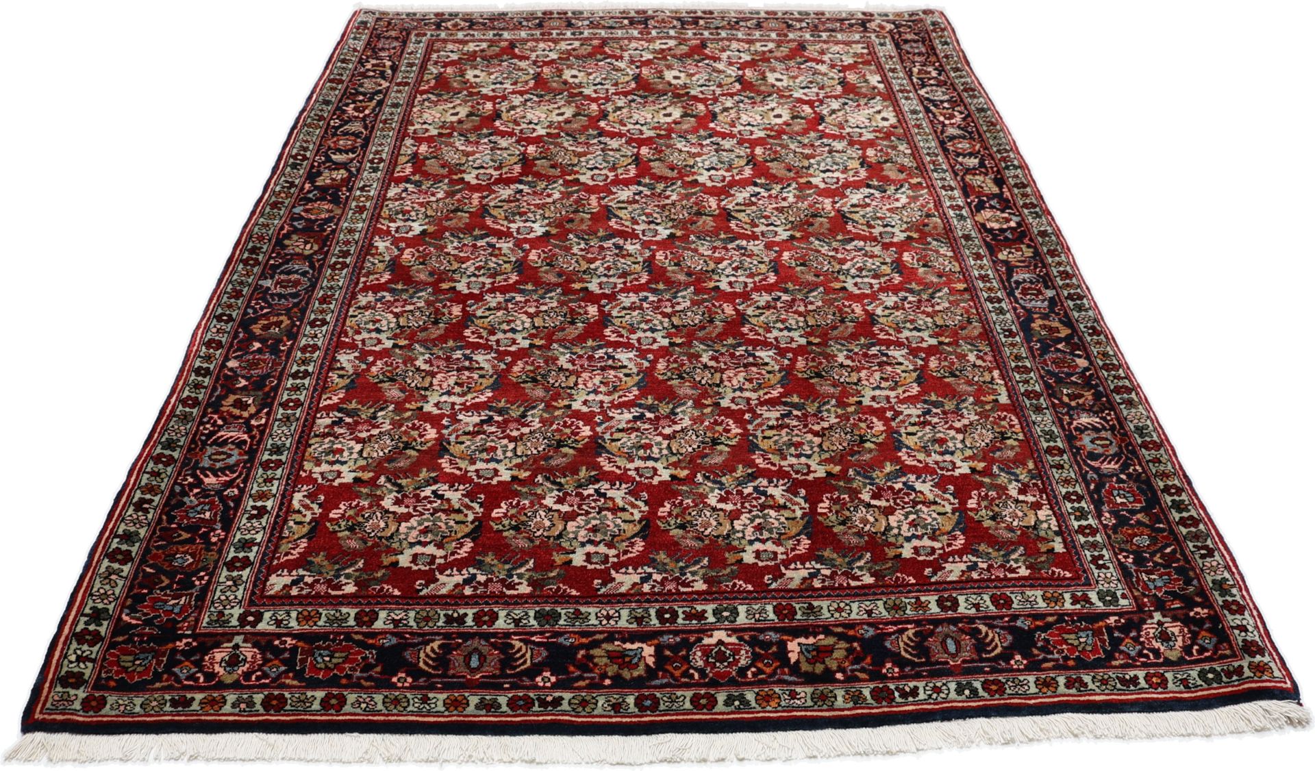 Handgeknüpfter Bijar Perserteppich, 138 × 200 cm, Wolle