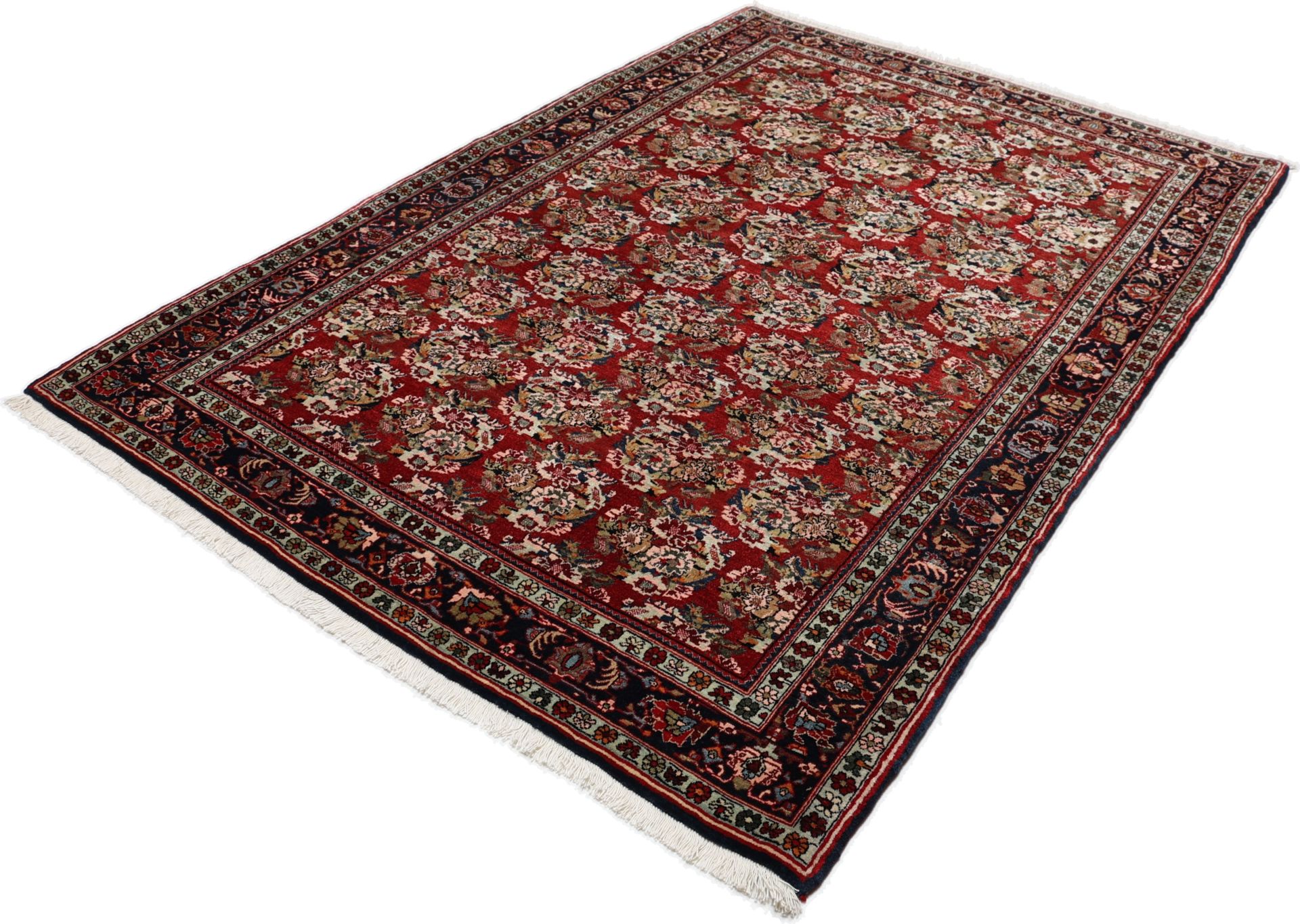 Handgeknüpfter Bijar Perserteppich, 138 × 200 cm, Wolle