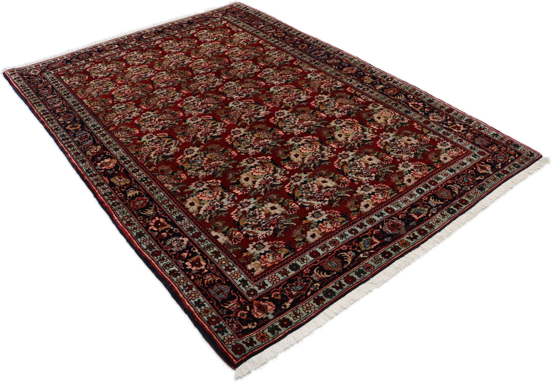 Handgeknüpfter Bijar Perserteppich, 138 × 200 cm, Wolle