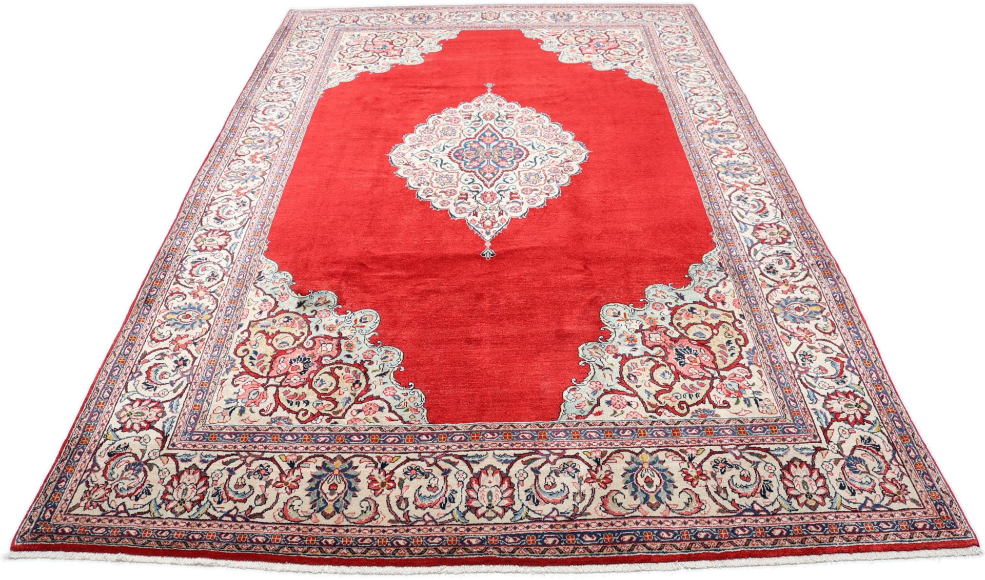 Handgeknüpfter Sarough Perserteppich 214 × 342 cm