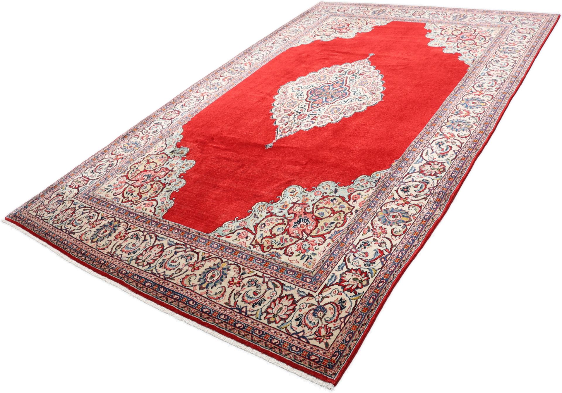 Handgeknüpfter Sarough Perserteppich 214 × 342 cm