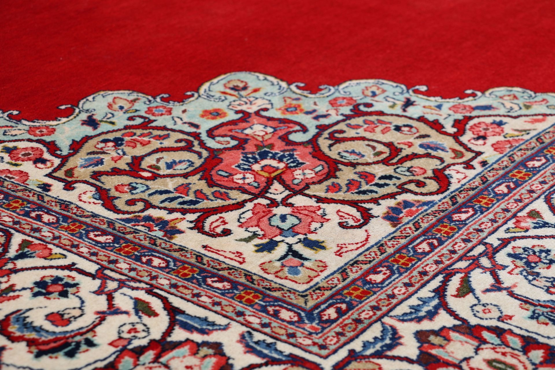 Handgeknüpfter Sarough Perserteppich 214 × 342 cm