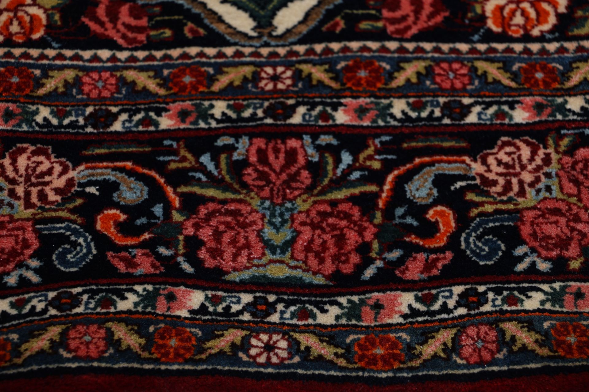 Bijar Perserteppich aus Iran, 154 × 275 cm