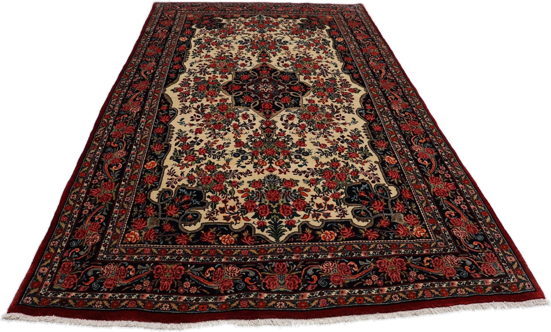 Bijar Perserteppich aus Iran, 154 × 275 cm