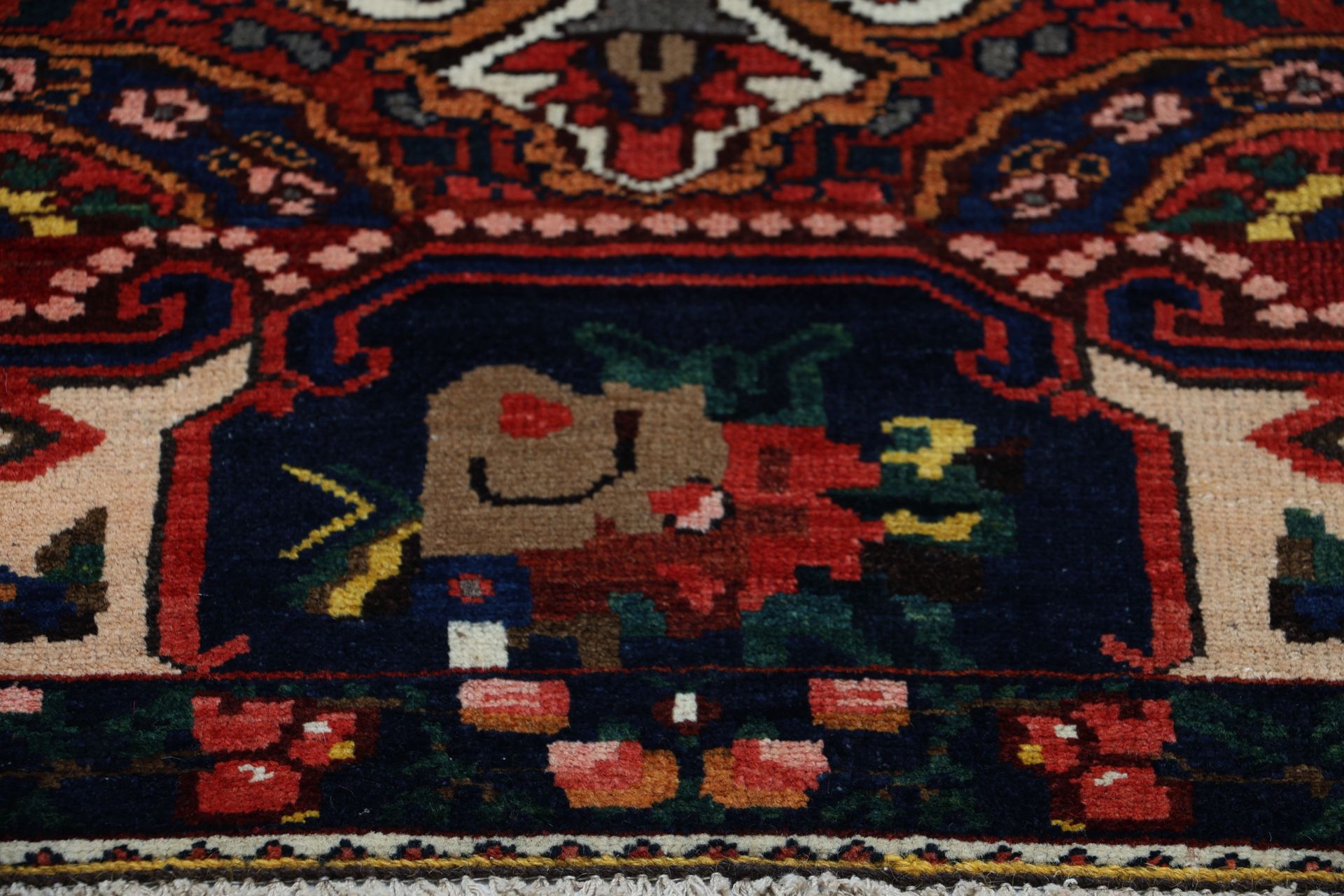 Bakhtiari Perserteppich antik, 174 × 250 cm, Wolle