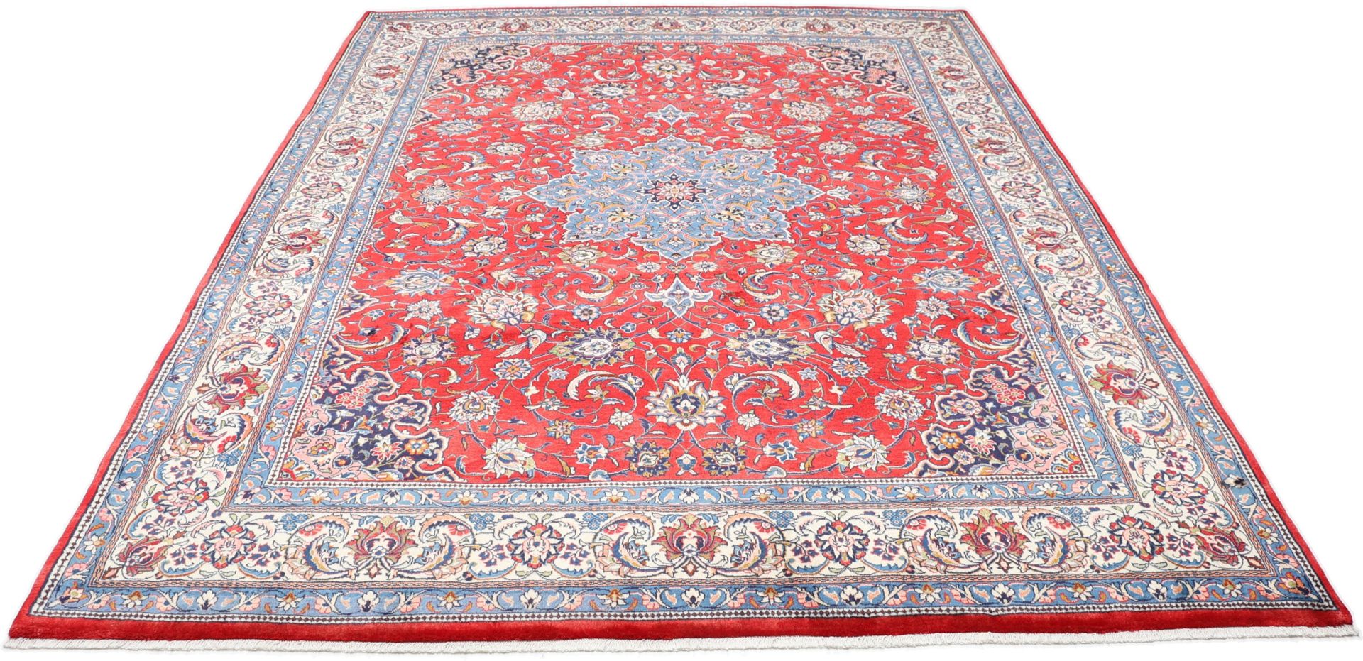 Handgeknüpfter Sarough Perserteppich, 254 × 340 cm, Wolle