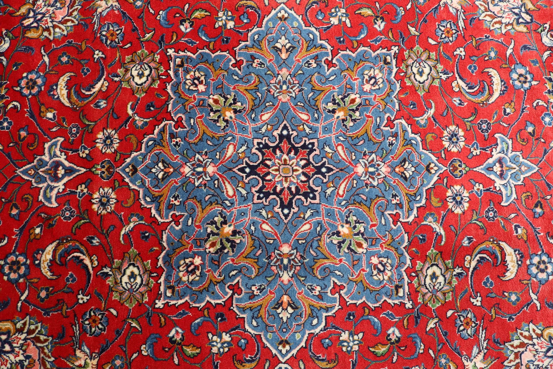 Handgeknüpfter Sarough Perserteppich, 254 × 340 cm, Wolle