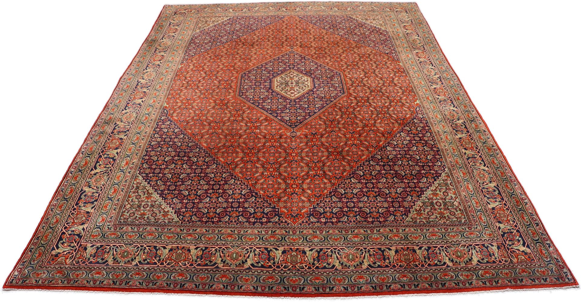 Bijar Perserteppich 255 × 355 cm aus Wolle, handgeknüpft