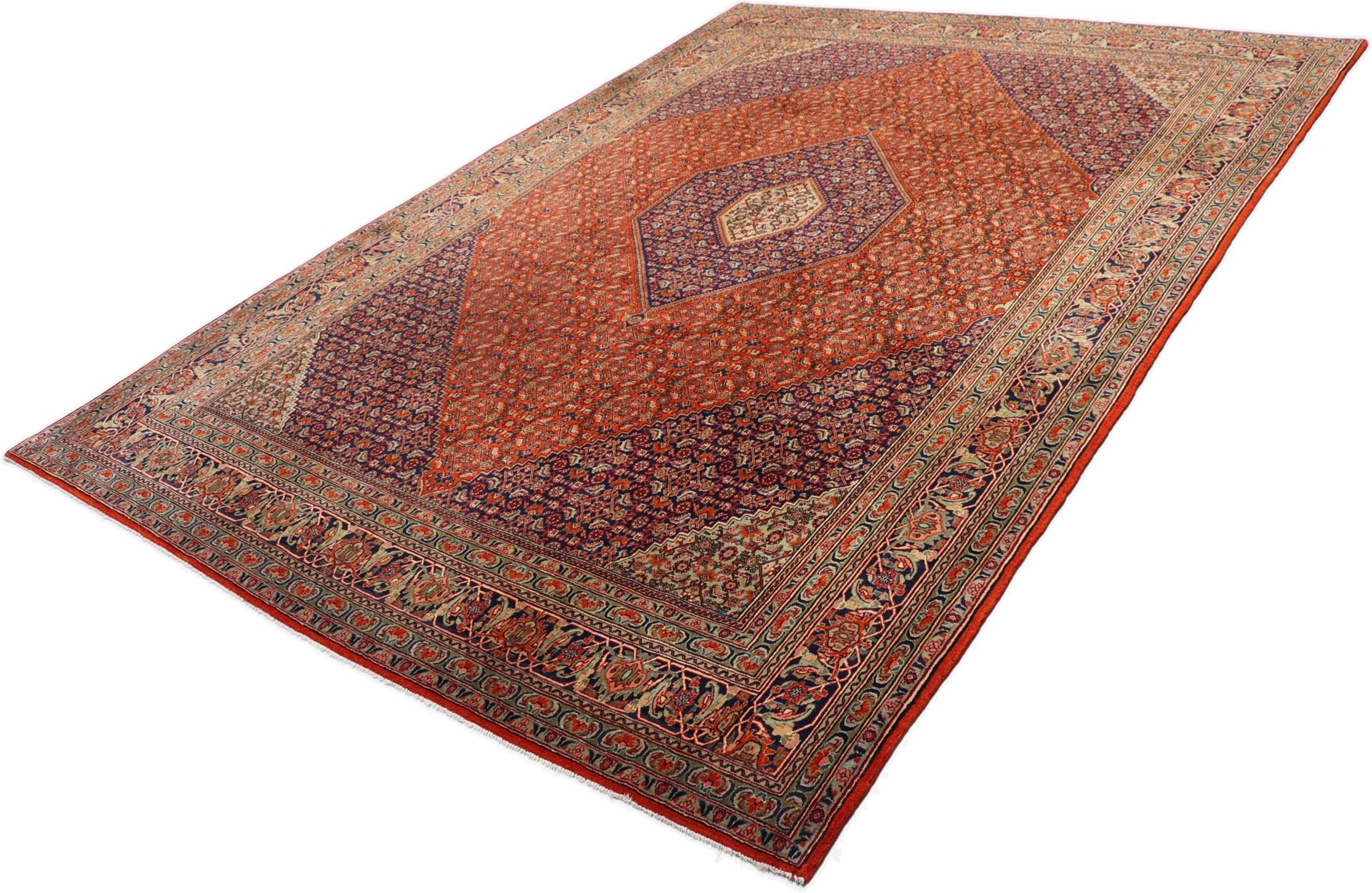 Bijar Perserteppich 255 × 355 cm aus Wolle, handgeknüpft