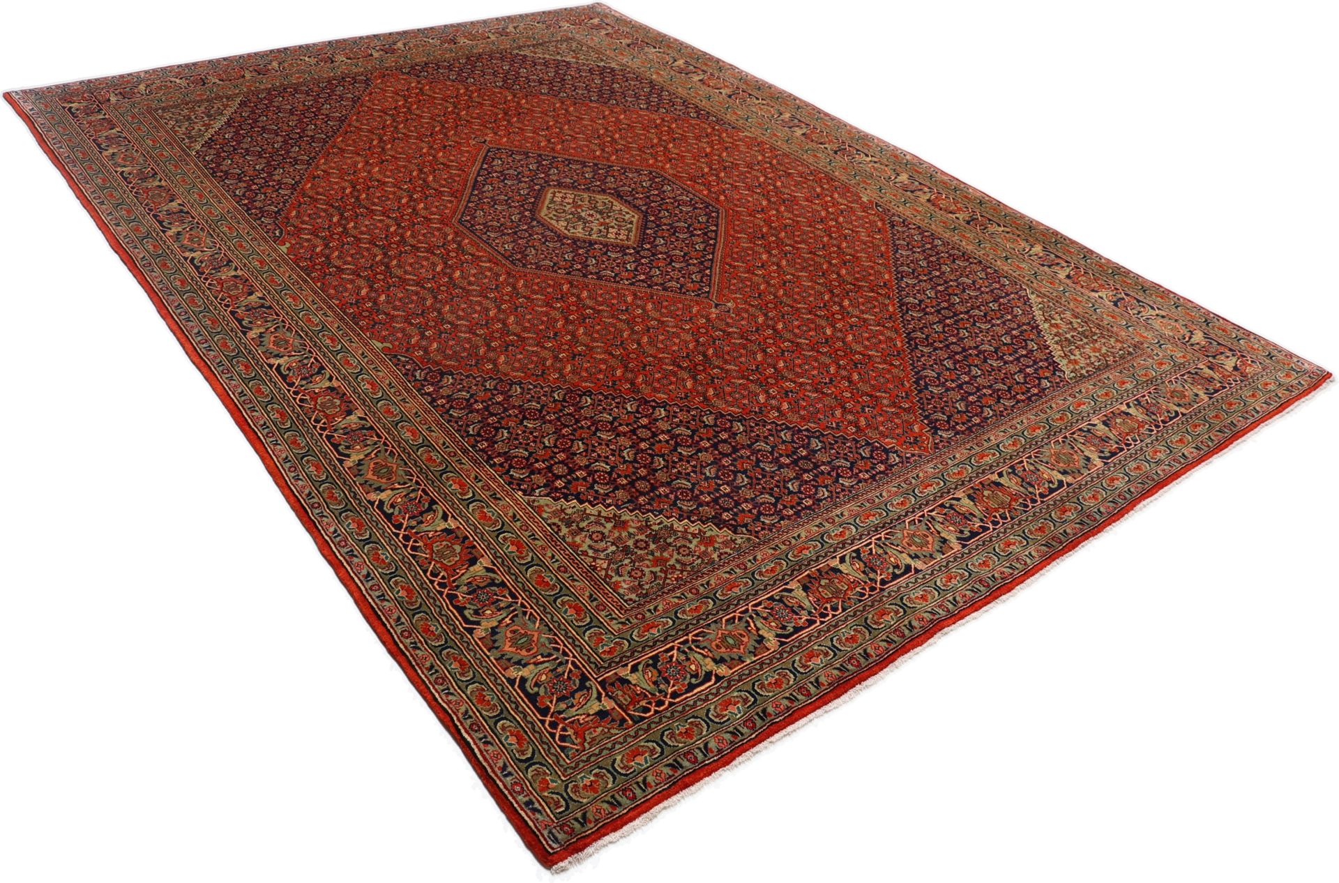 Bijar Perserteppich 255 × 355 cm aus Wolle, handgeknüpft