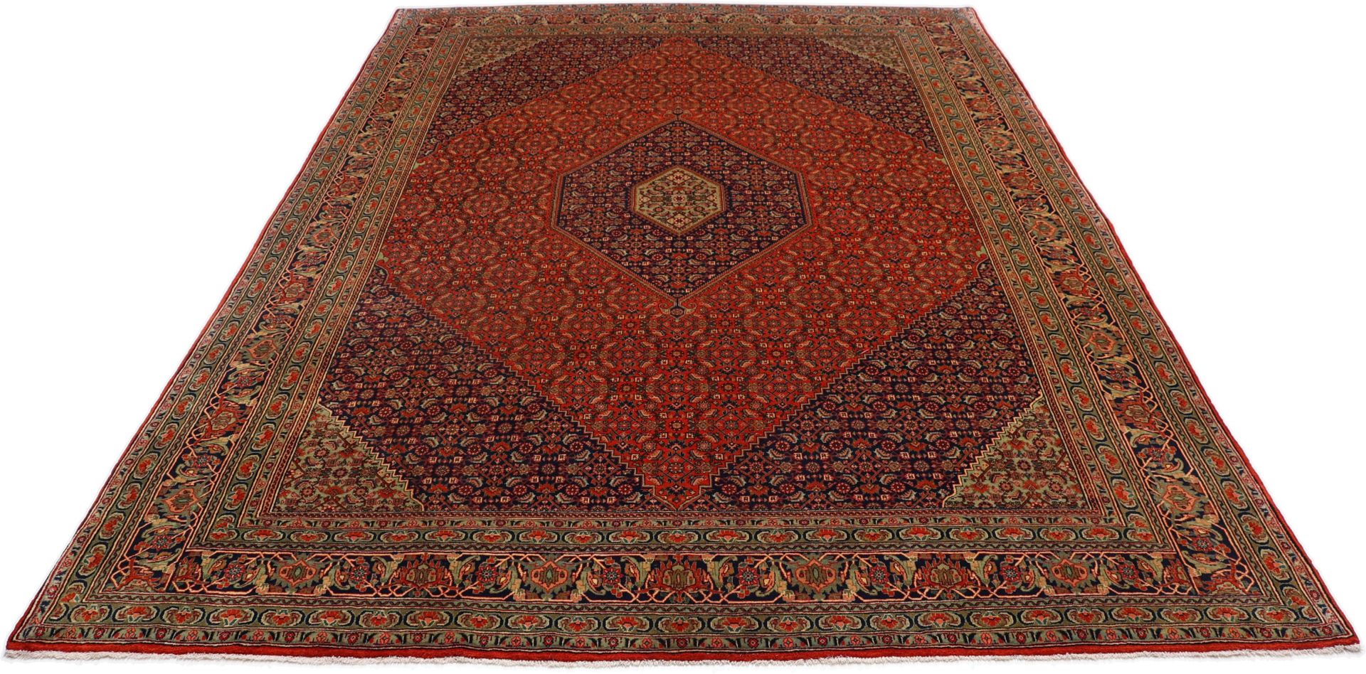 Bijar Perserteppich 255 × 355 cm aus Wolle, handgeknüpft