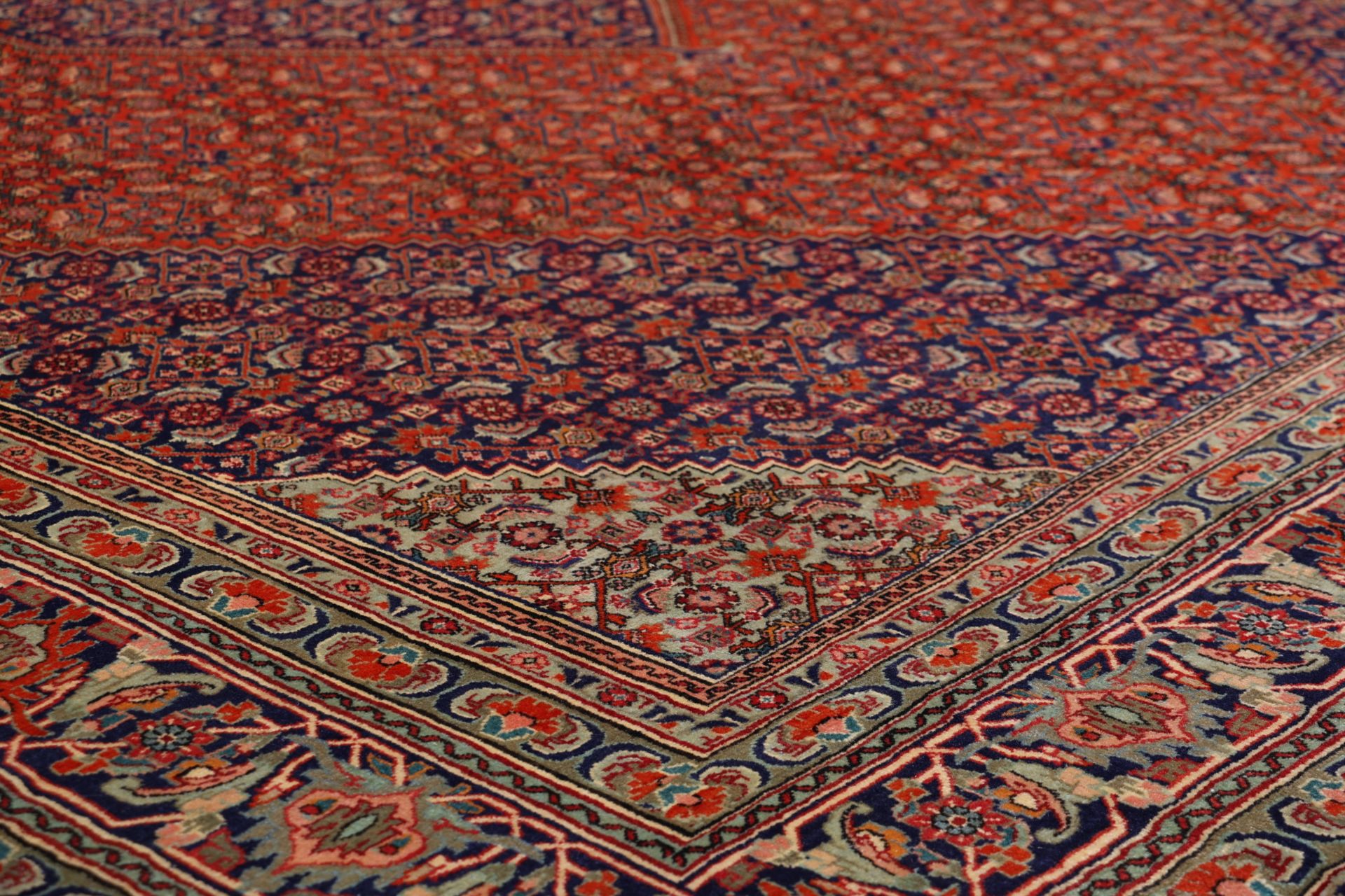 Bijar Perserteppich 255 × 355 cm aus Wolle, handgeknüpft