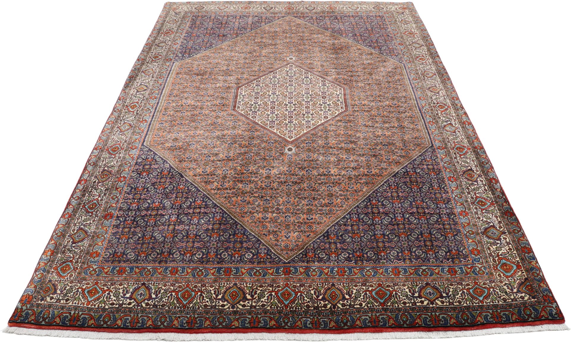 Bijar Perserteppich aus Iran, 207 × 312 cm