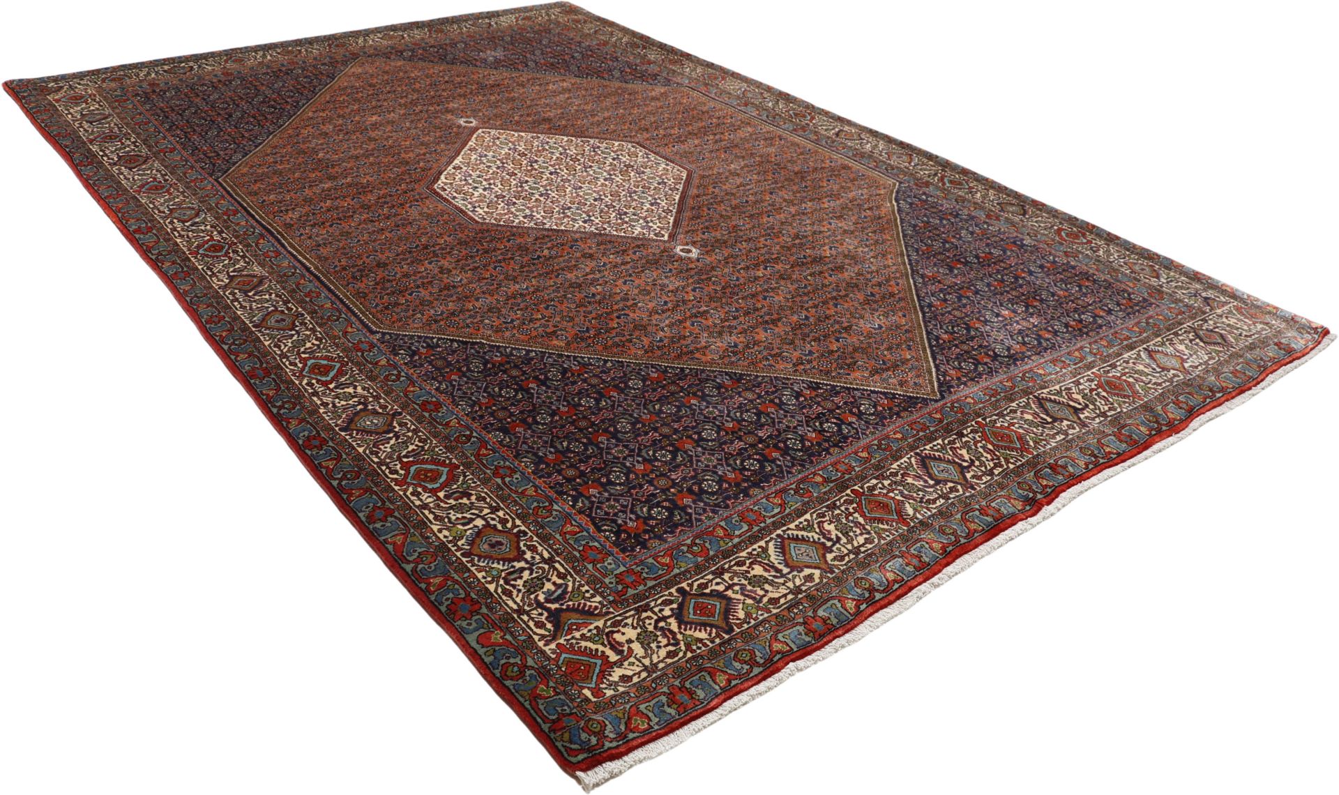 Bijar Perserteppich aus Iran, 207 × 312 cm