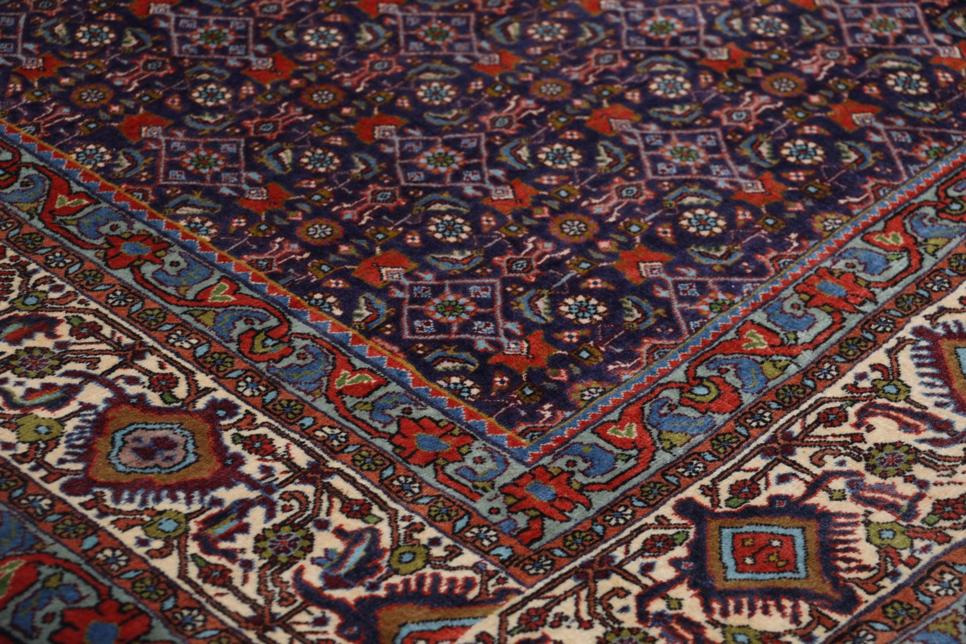 Bijar Perserteppich aus Iran, 207 × 312 cm