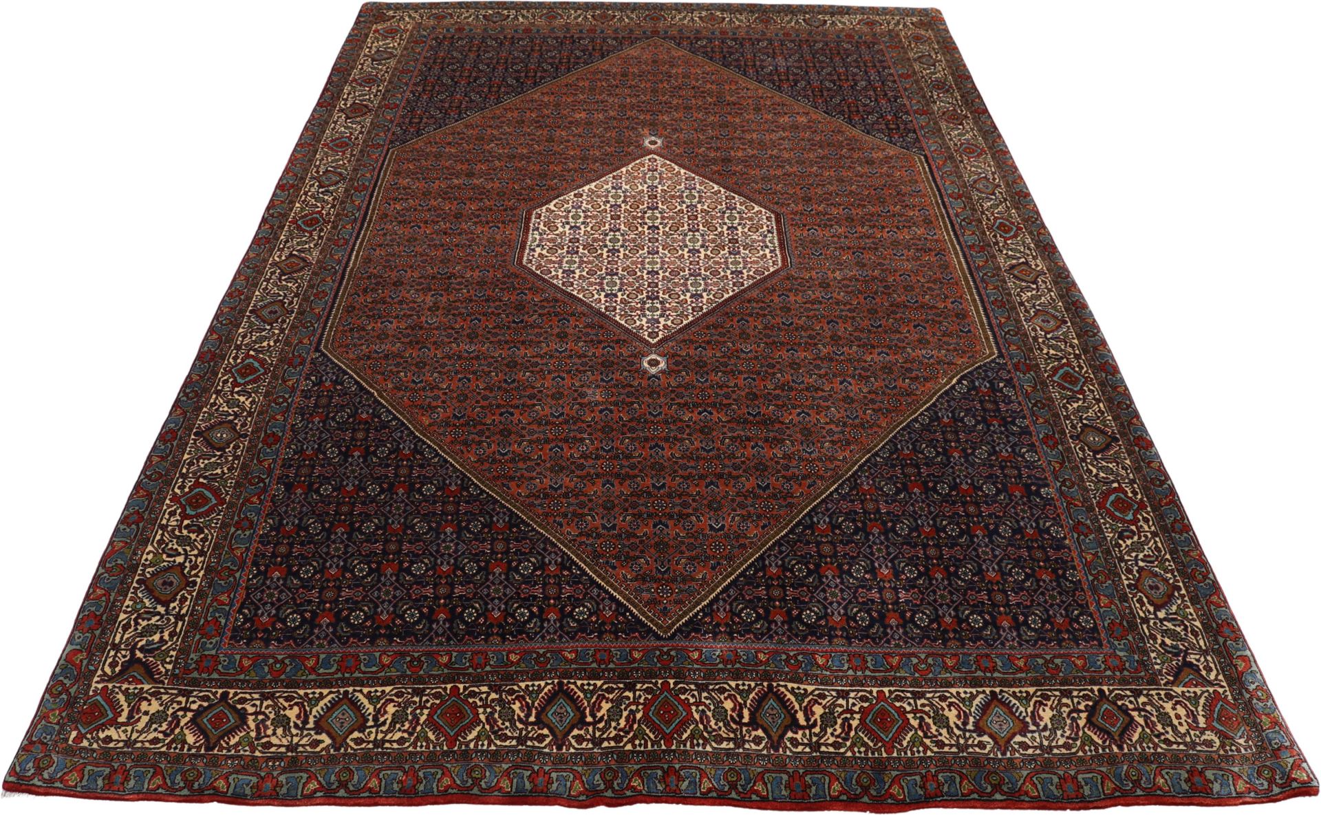 Bijar Perserteppich aus Iran, 207 × 312 cm