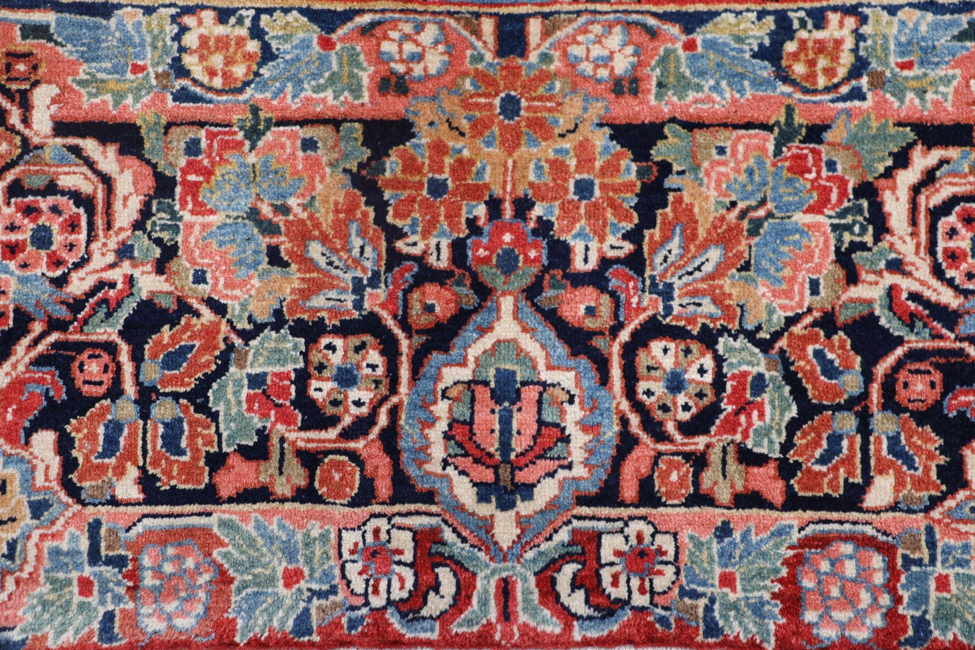 Handgeknüpfter Sarough Perserteppich, 270 × 370 cm, Wolle
