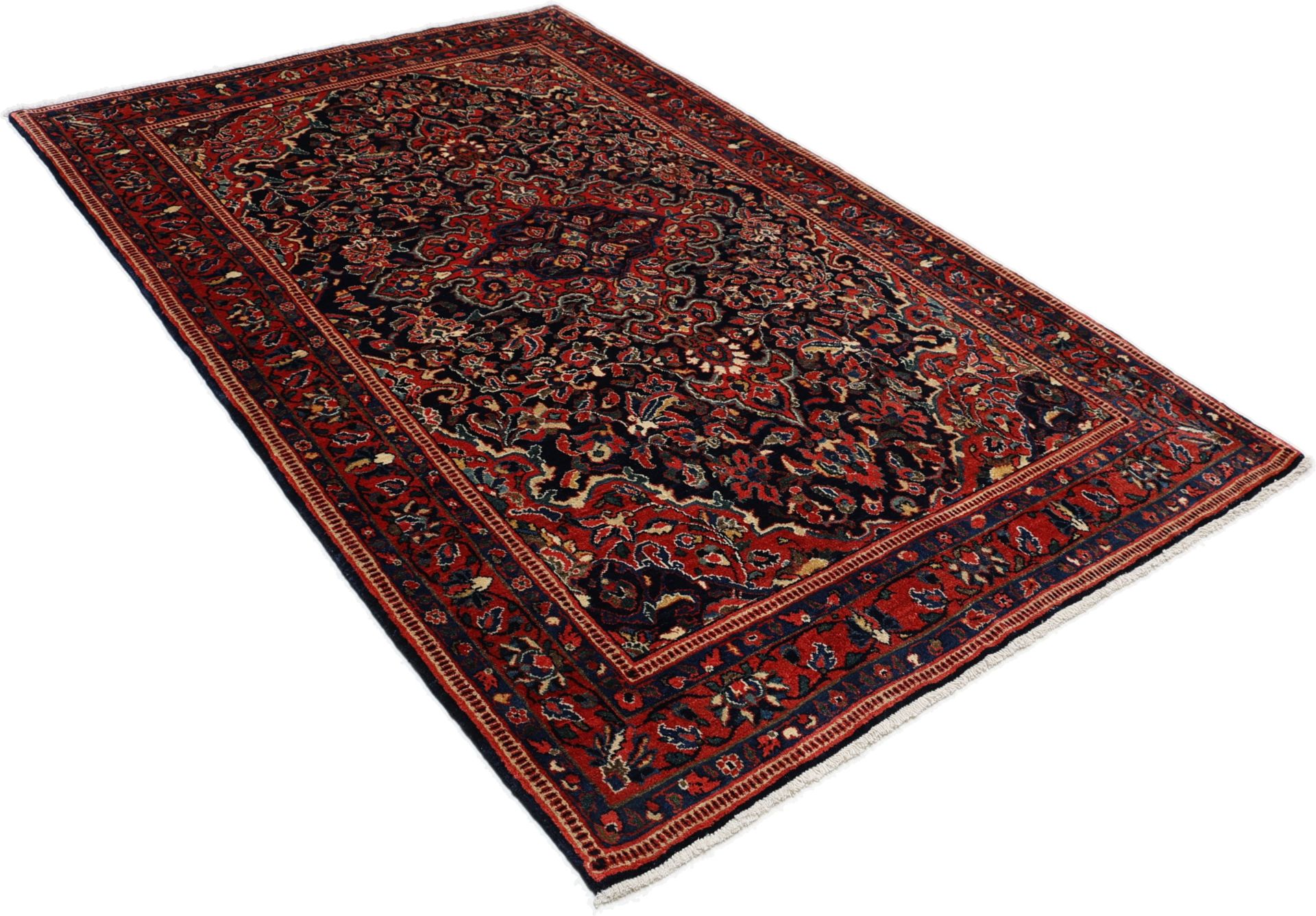 Sarough Perserteppich antik, 130 × 208 cm, Wolle