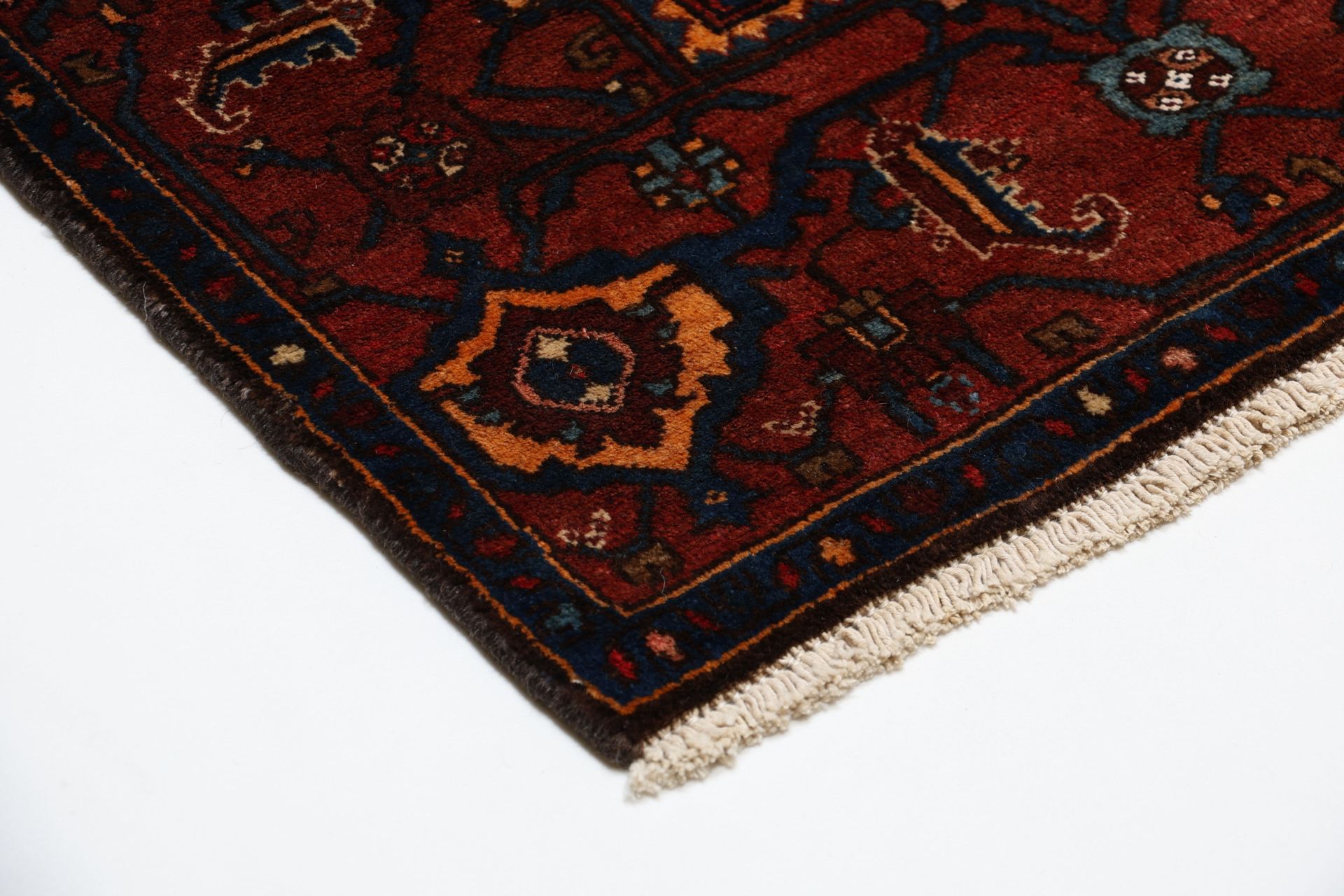 Antiker Bijar Perserteppich, 135 × 198 cm, Wolle