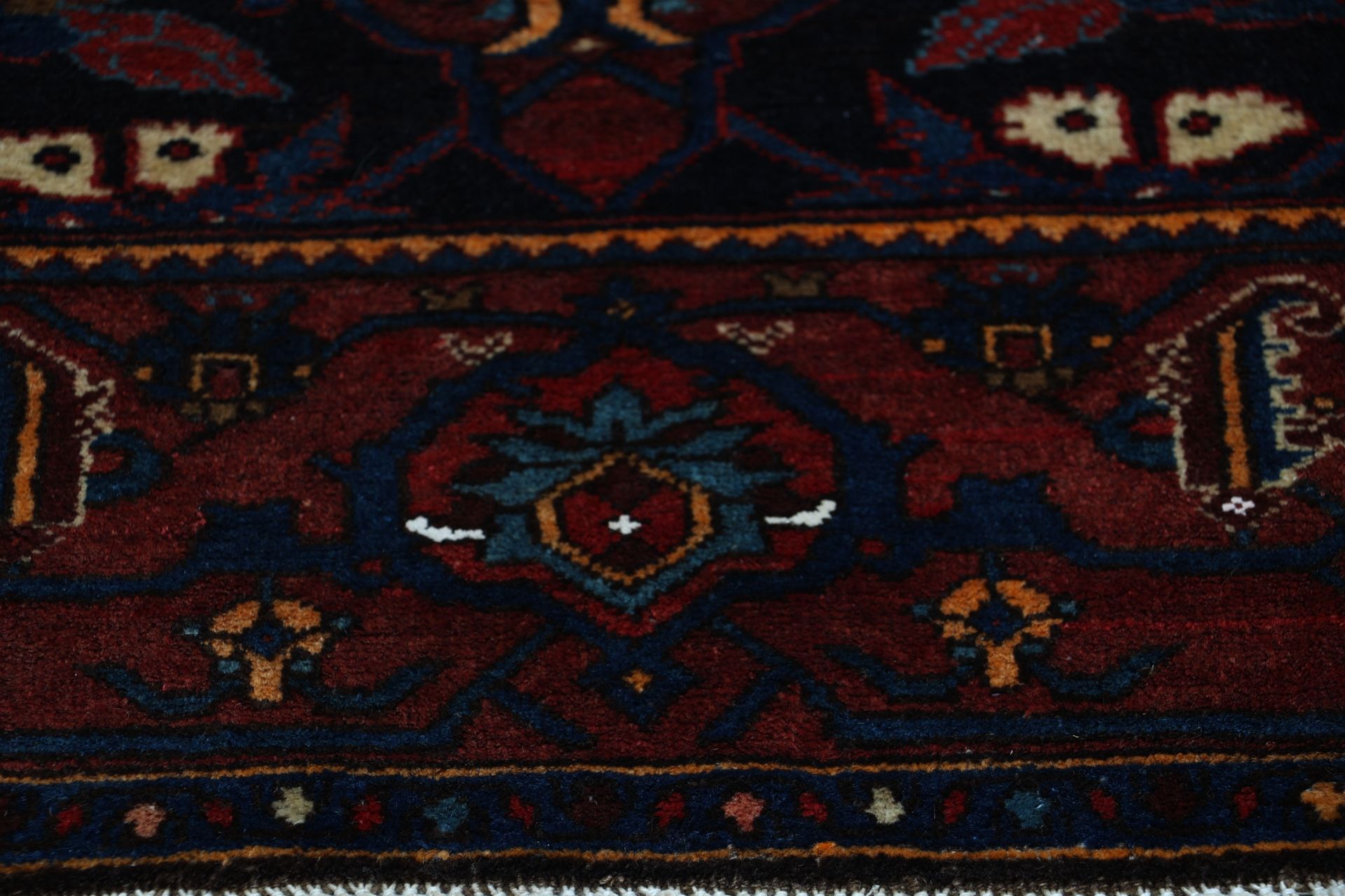 Antiker Bijar Perserteppich, 135 × 198 cm, Wolle