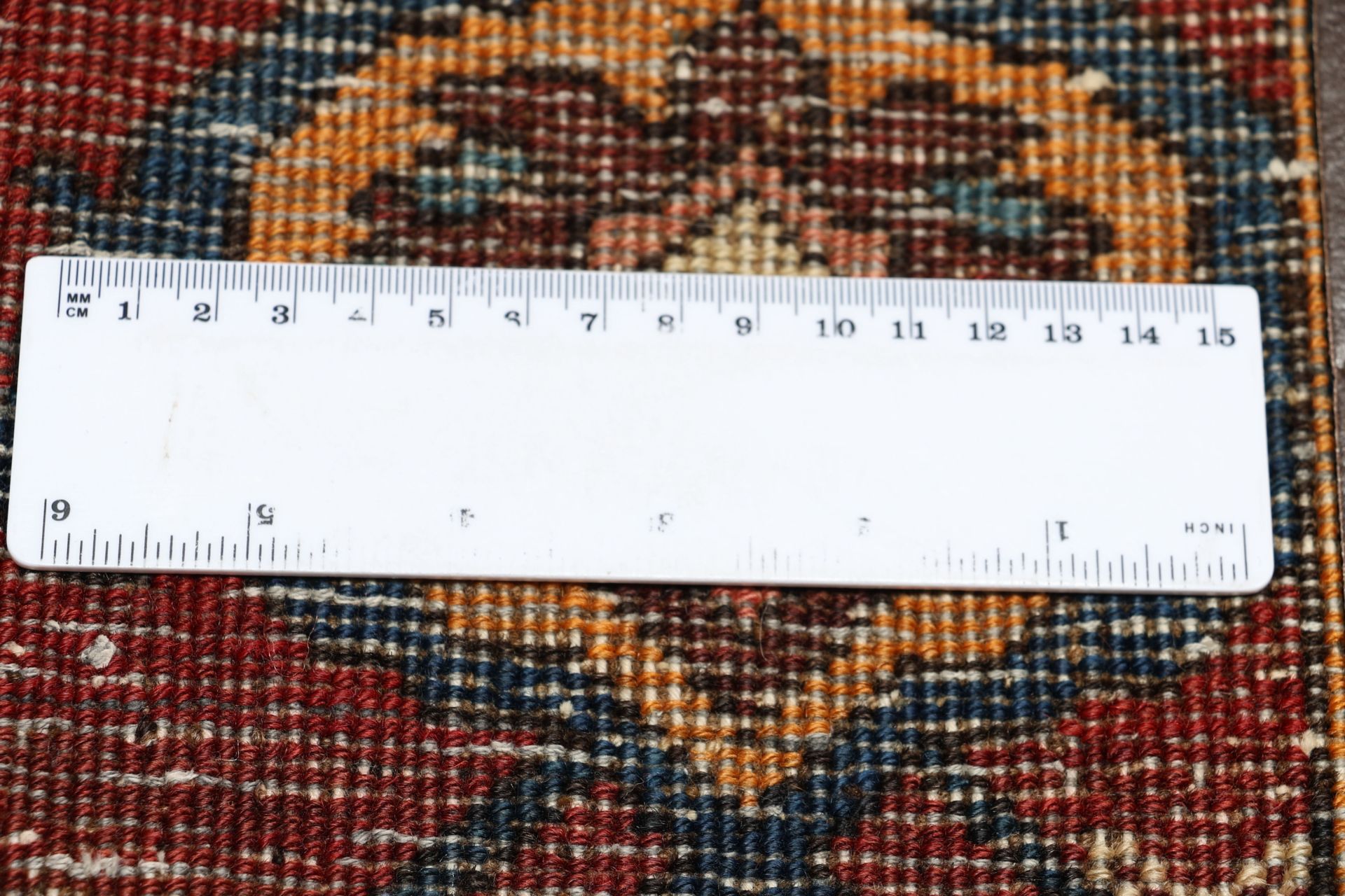 Antiker Bijar Perserteppich, 135 × 198 cm, Wolle