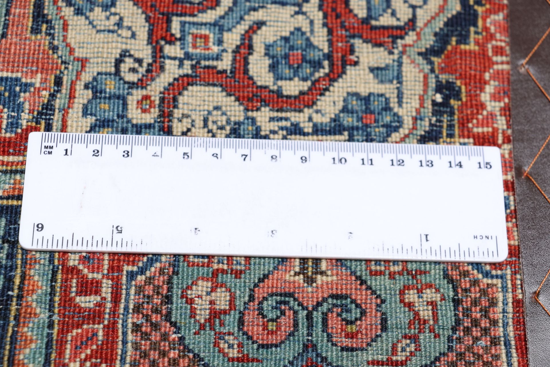 Antiker Sarough Perserteppich aus Iran, 135 × 201 cm
