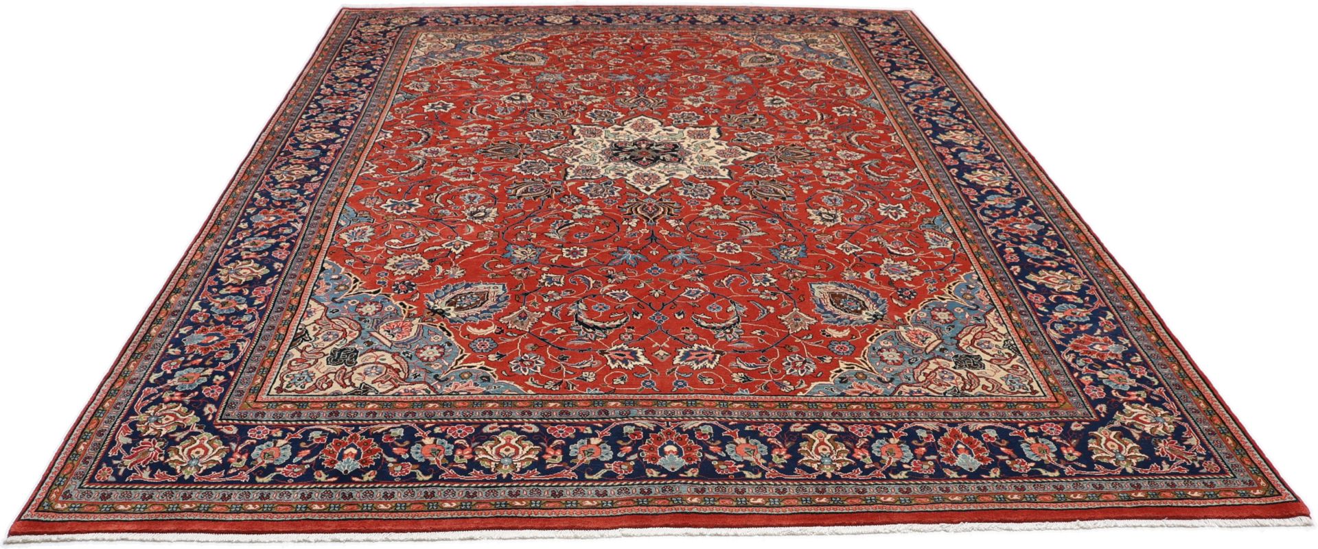 Handgeknüpfter Sarough Perserteppich 271 × 365 cm