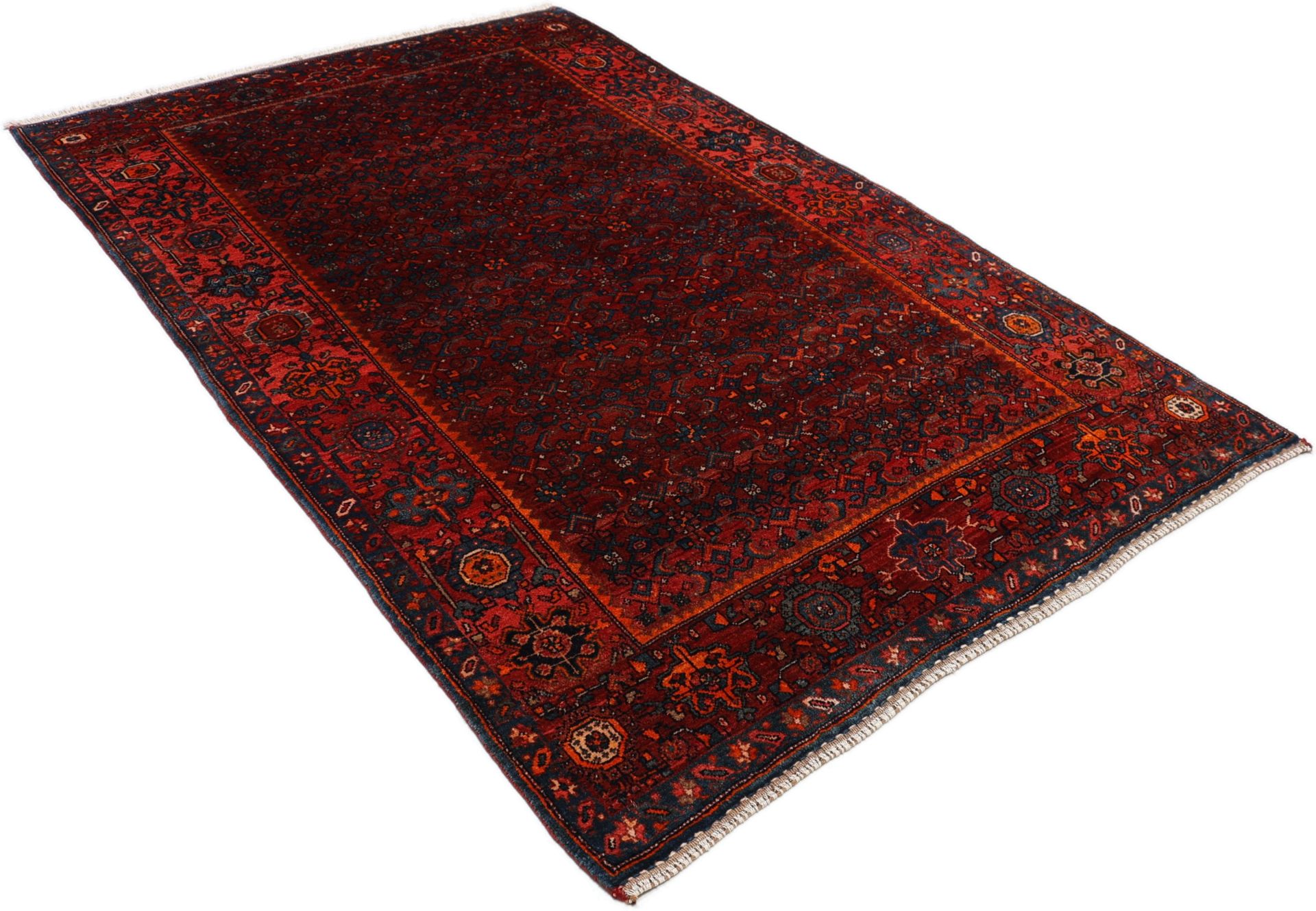 Antiker Bijar Perserteppich, 137 × 207 cm, Wolle