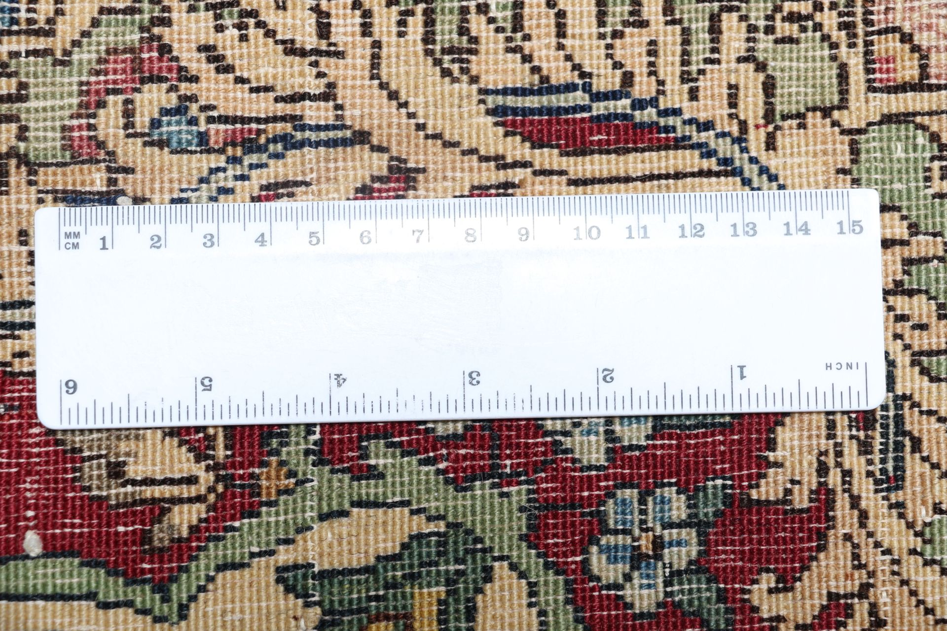 Kerman Perserteppich 272 × 376 cm aus Wolle, handgeknüpft