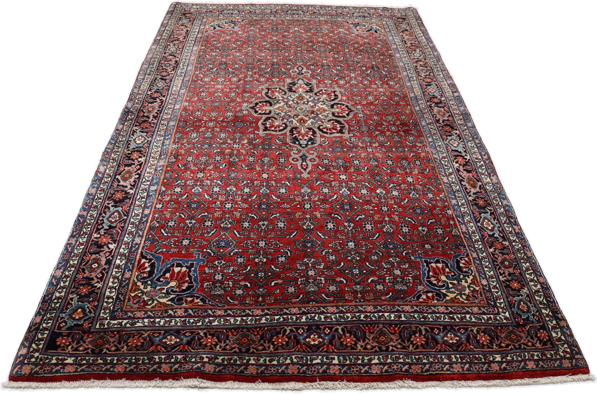 Handgeknüpfter Bijar Perserteppich, 135 × 230 cm, Wolle