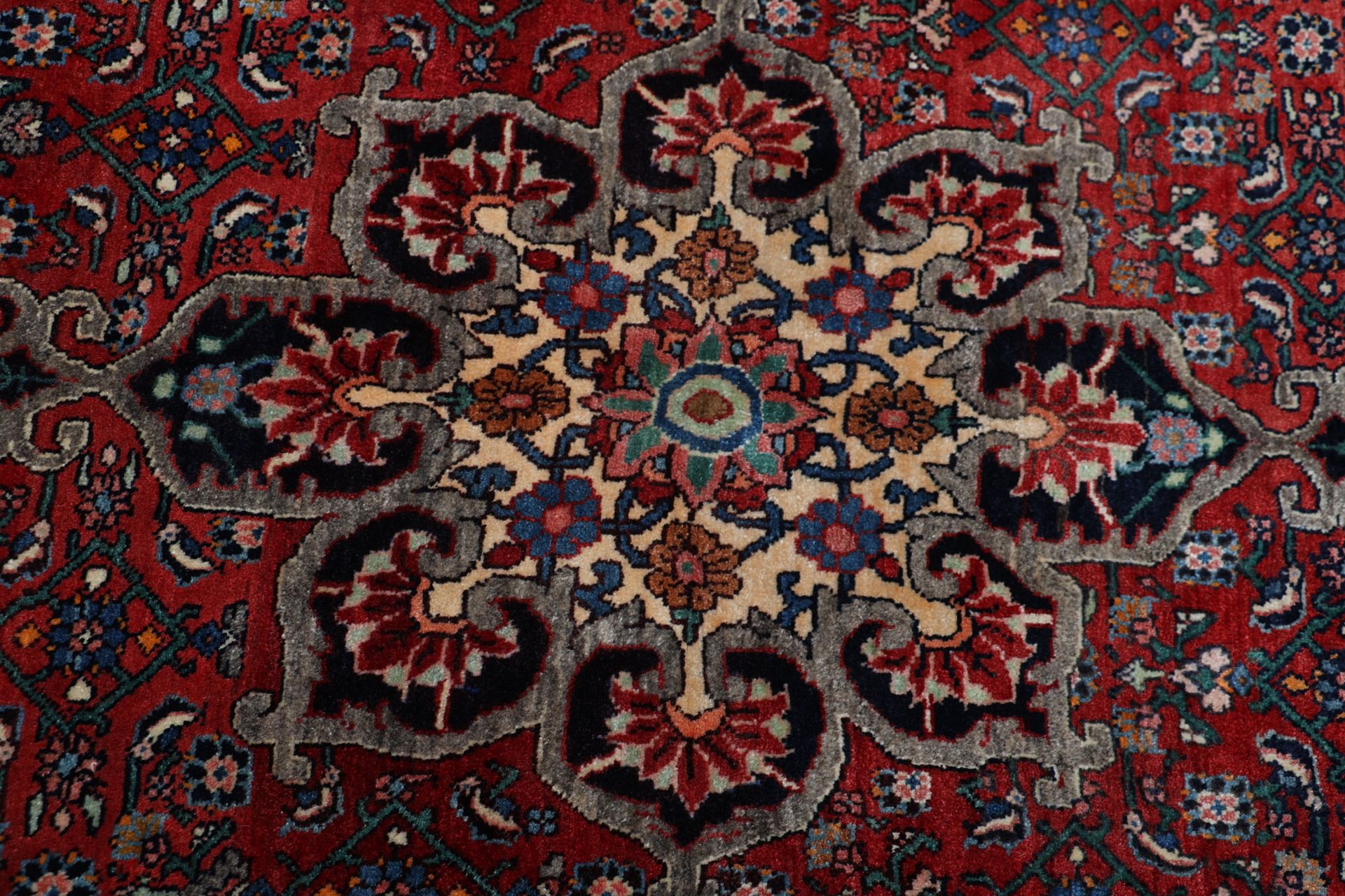 Handgeknüpfter Bijar Perserteppich, 135 × 230 cm, Wolle