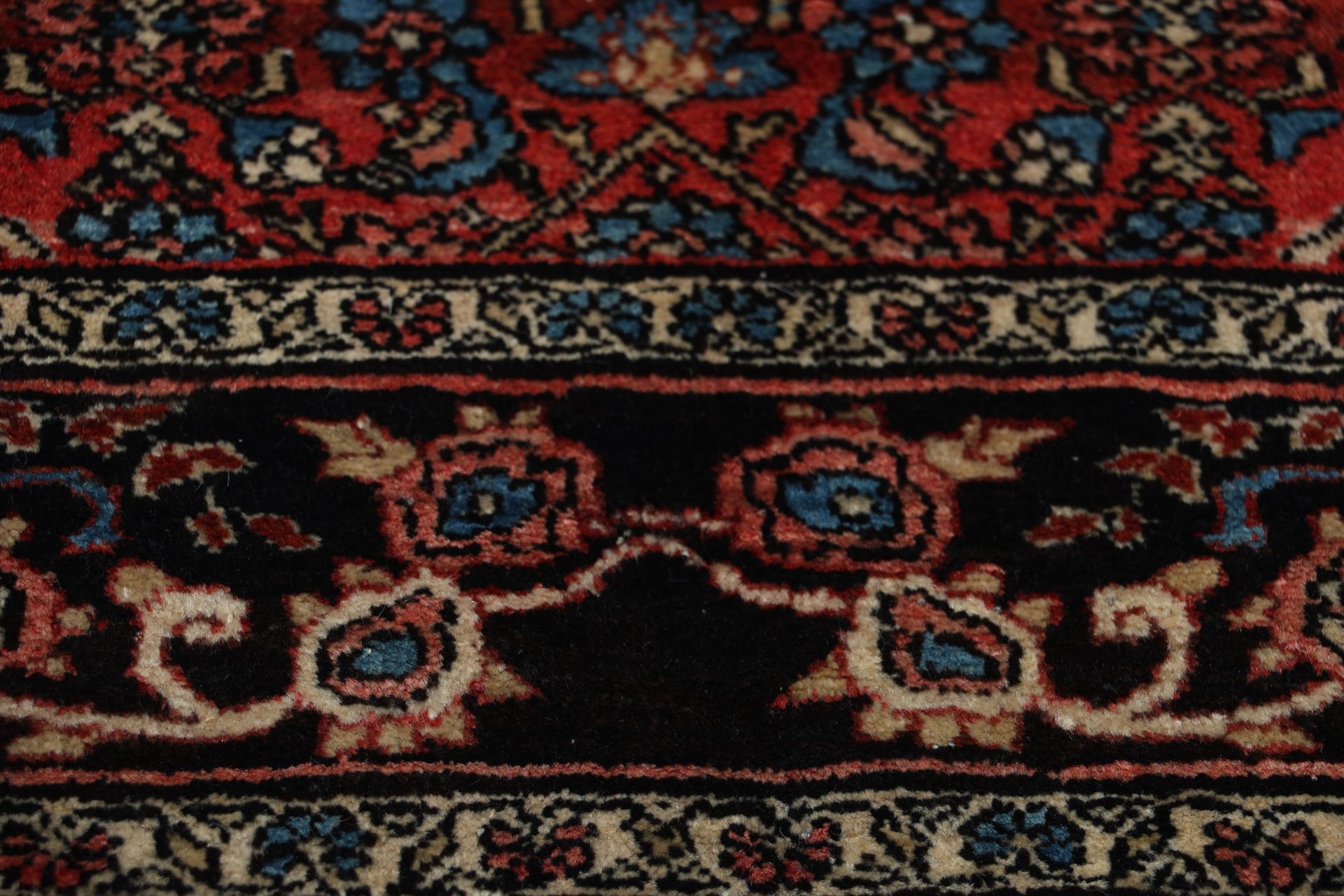 Bijar Perserteppich antik, 128 × 205 cm, Wolle