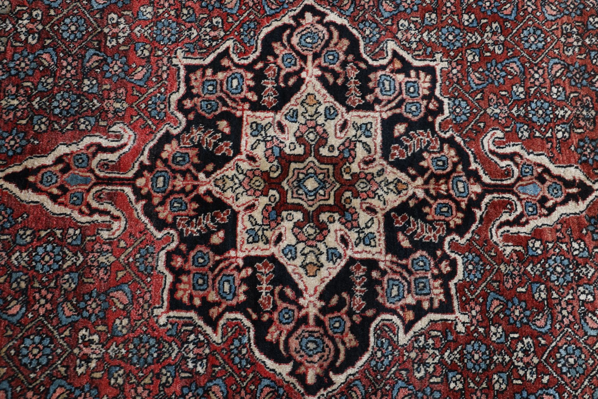 Bijar Perserteppich antik, 128 × 205 cm, Wolle