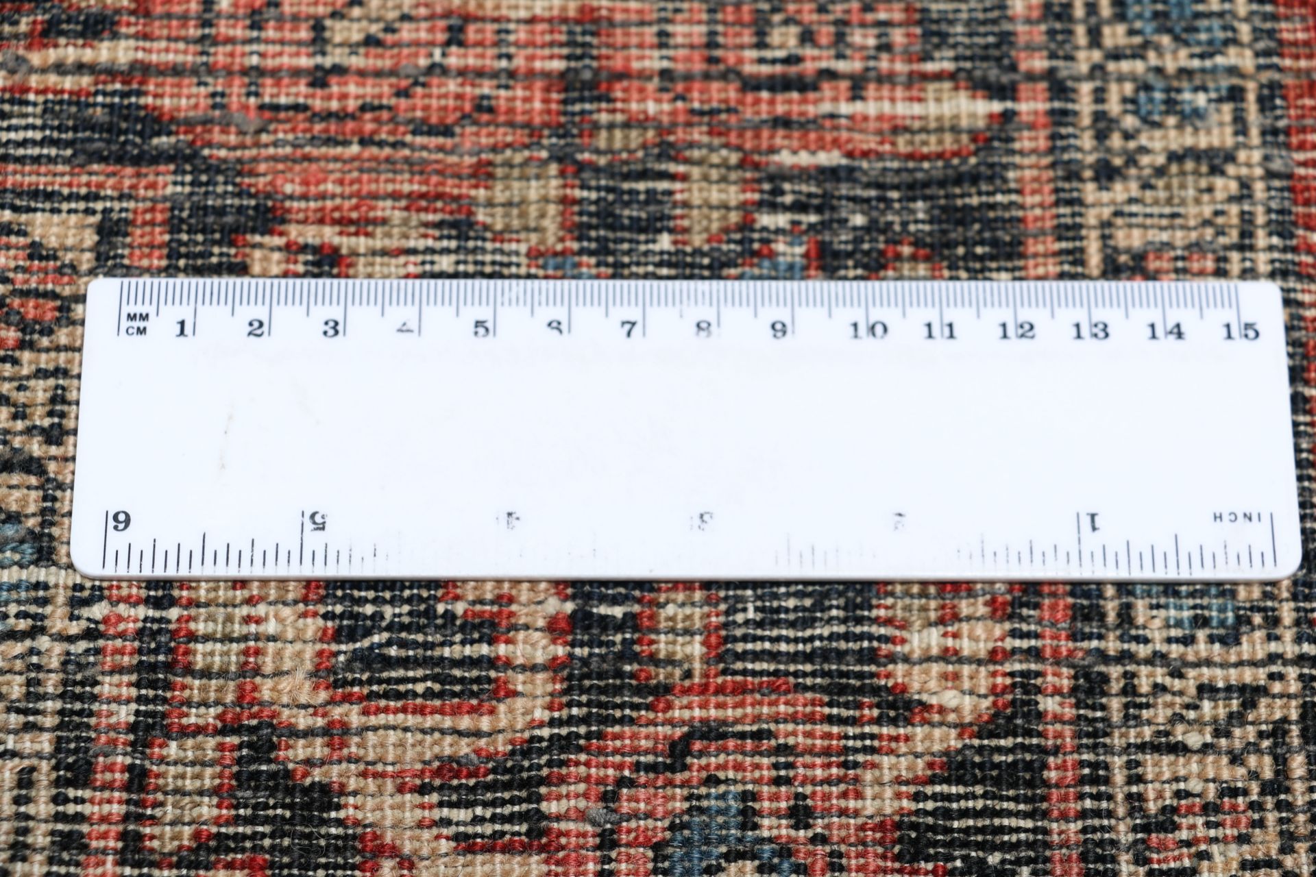 Bijar Perserteppich antik, 128 × 205 cm, Wolle