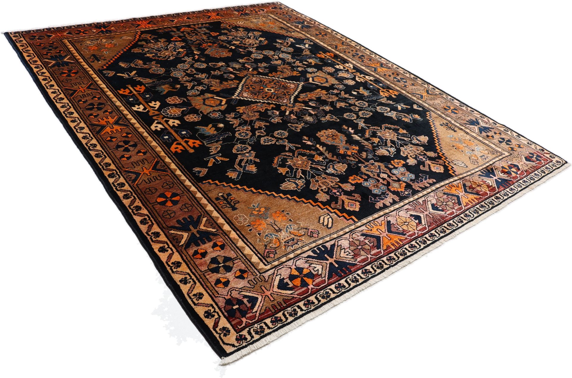 perserteppich-bachtiar-265-x-322-cm-schurwolle-handgeknupft-3 Bakhtiari Perserteppich 265 × 322 cm aus Wolle, handgeknüpft