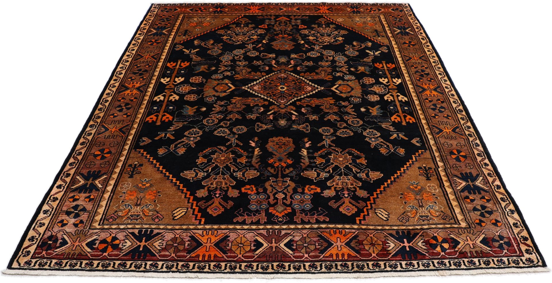 perserteppich-bachtiar-265-x-322-cm-schurwolle-handgeknupft-4 Bakhtiari Perserteppich 265 × 322 cm aus Wolle, handgeknüpft